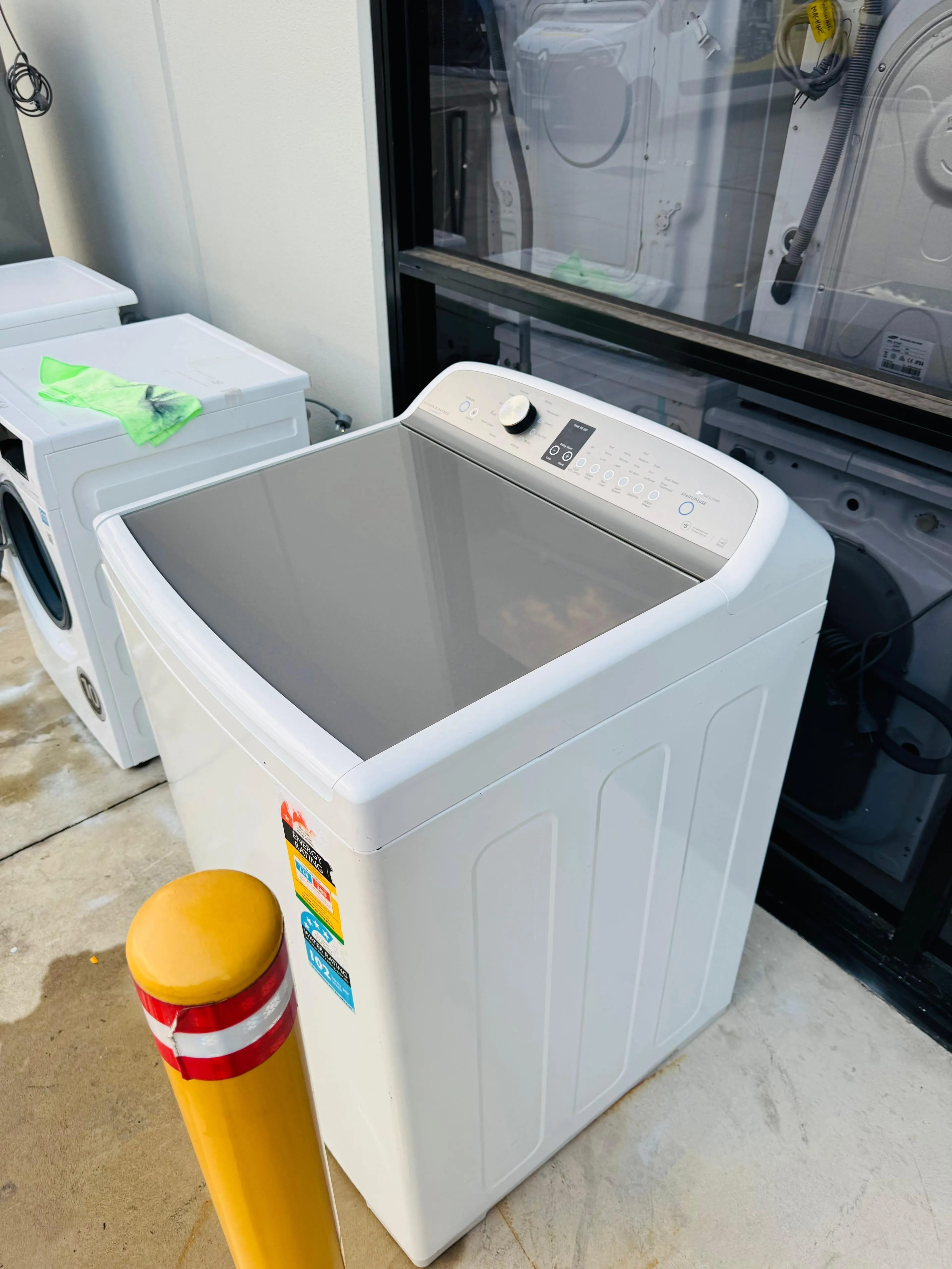 **FISHER & PAYKEL 10KGS TOP LOADER WASHING MACHINE**