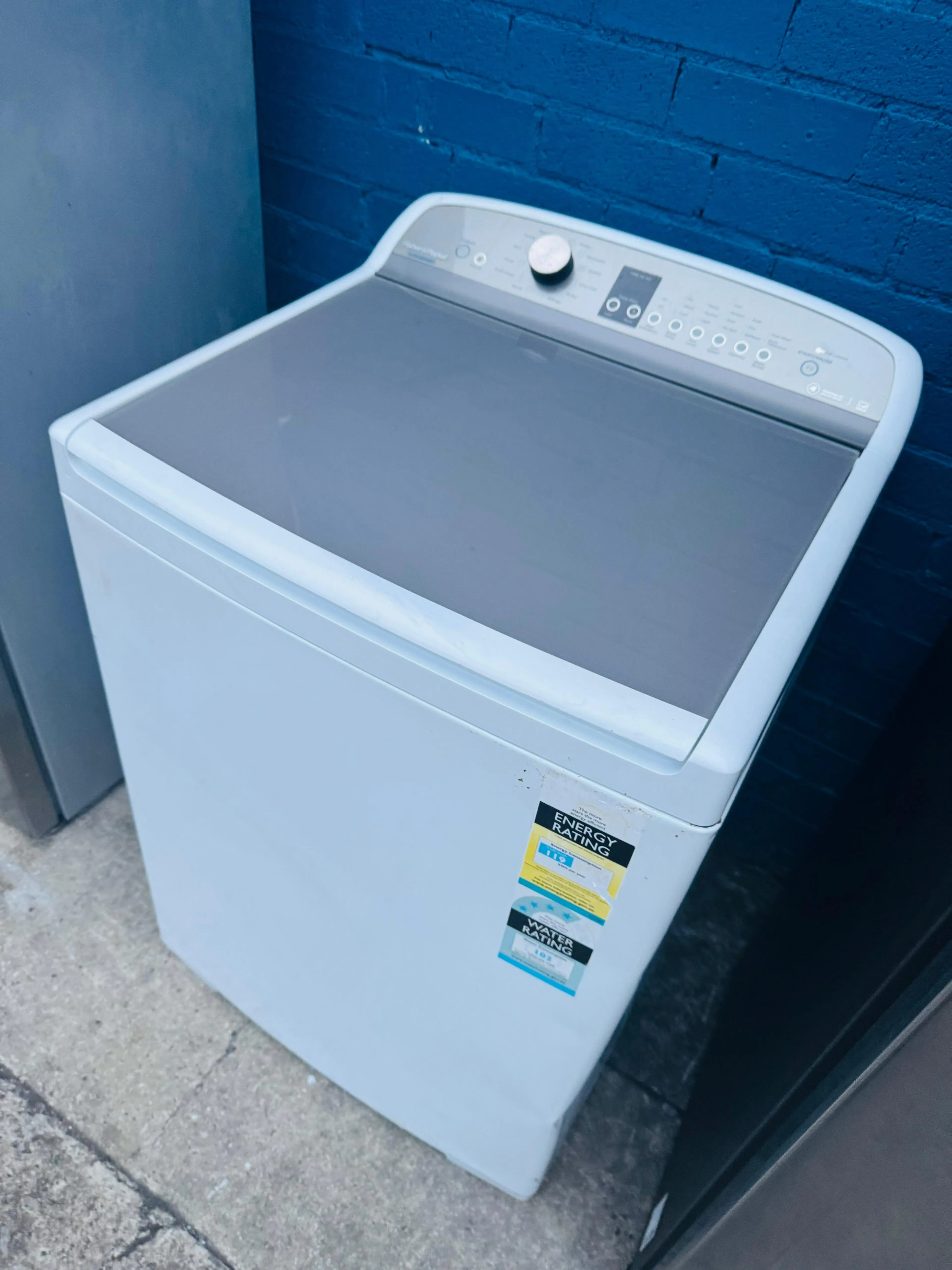 **FISHER & PAYKEL 10KGS TOP LOADER WASHING MACHINE**