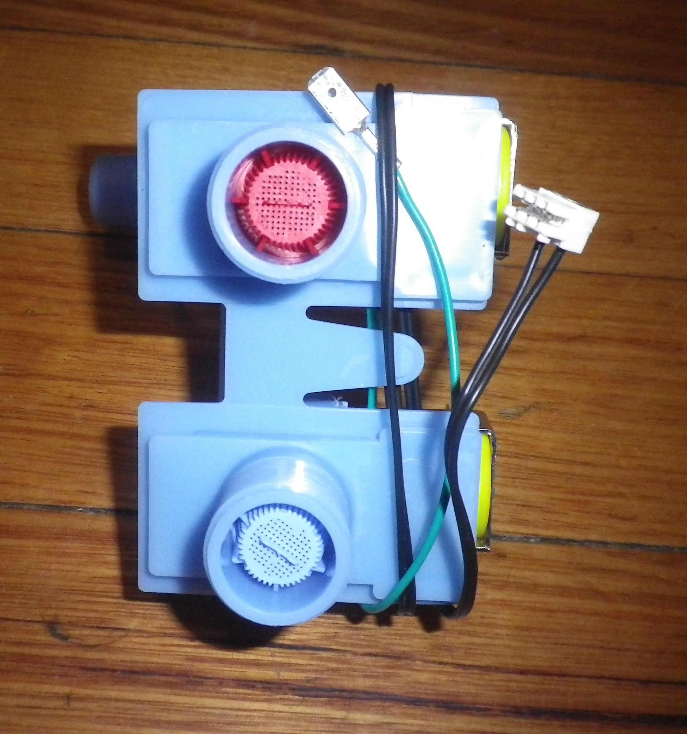 Fisher & Paykel 24Volt GW/IW Dual Blue Inlet Valve with Temp Sensor - Part # FP429657P