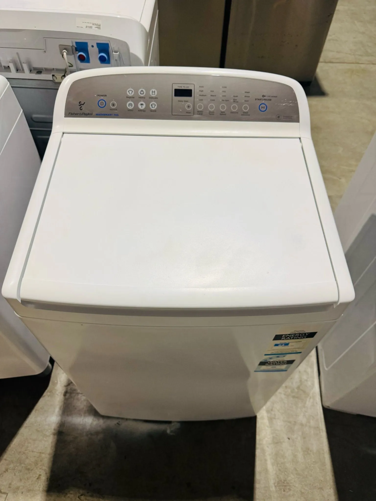 **FISHER & PAYKEL 7 KGS TOP LOADER WASHING MACHINE (C)**