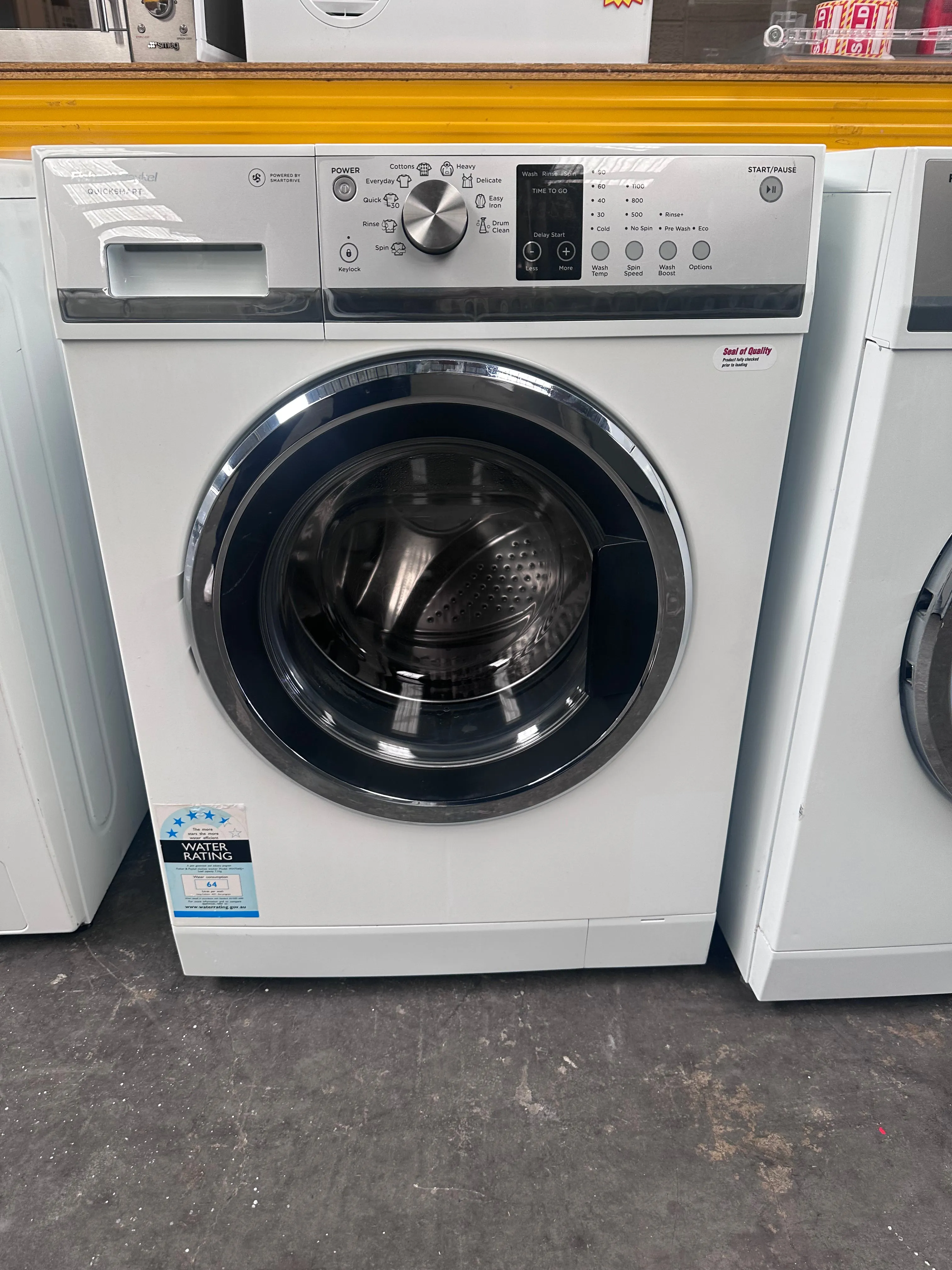 Fisher & Paykel 7.5kg QuickSmart Front Loader [Refurbished]