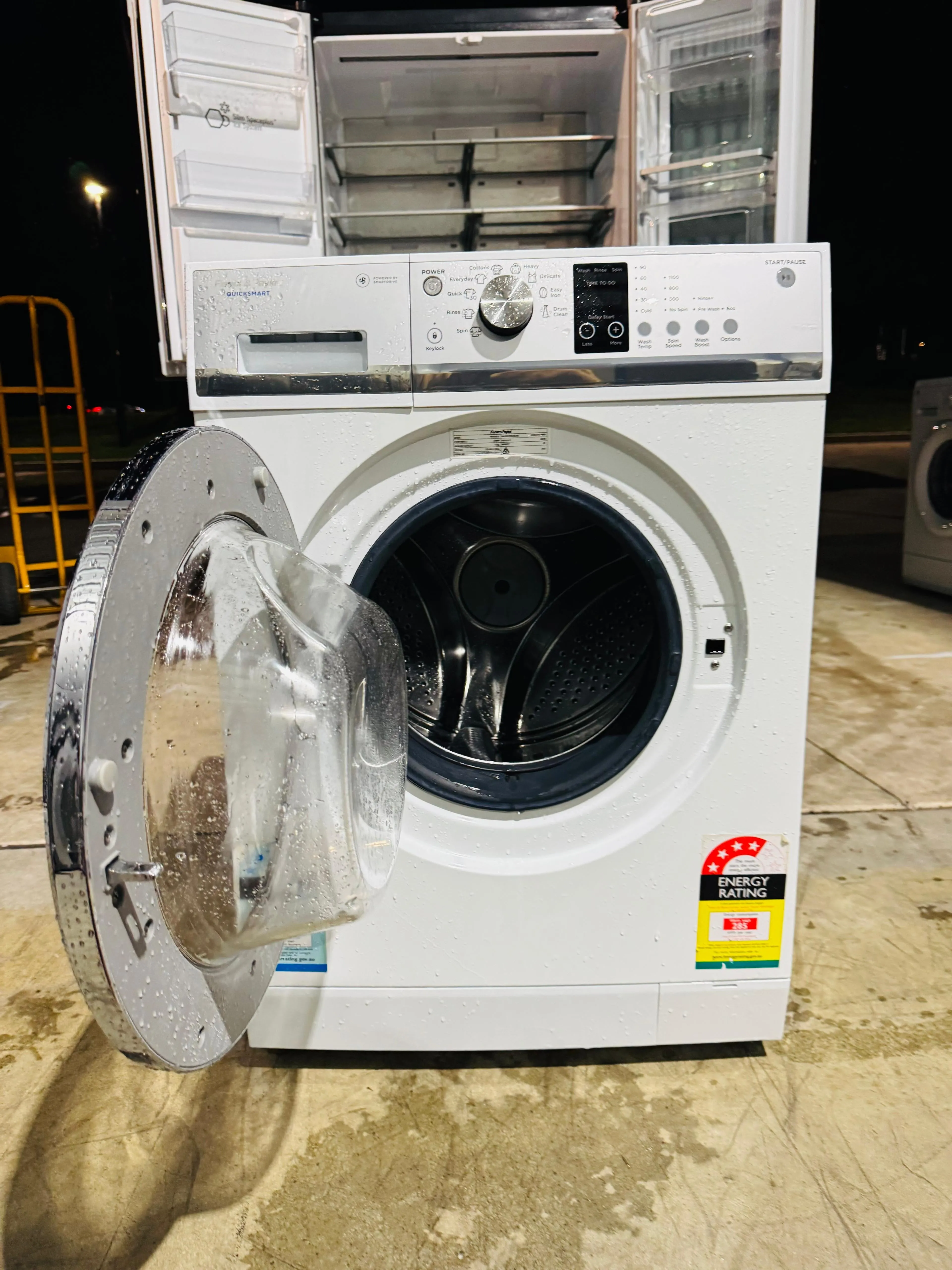**FISHER & PAYKEL 7.5KGS FRONT LOADER WASHING MACHINE**
