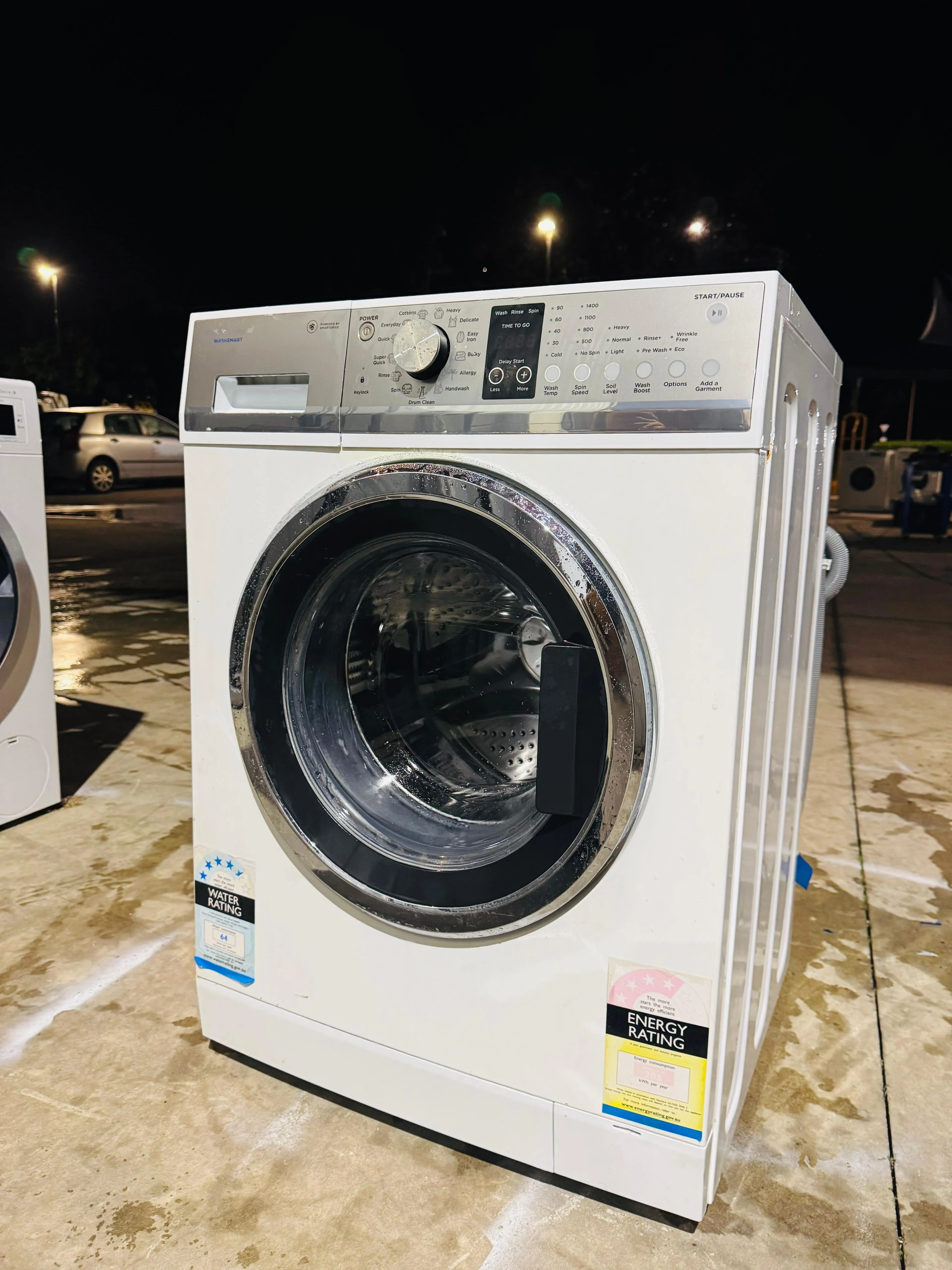 **FISHER & PAYKEL 7.5KGS FRONT LOADER WASHING MACHINE**