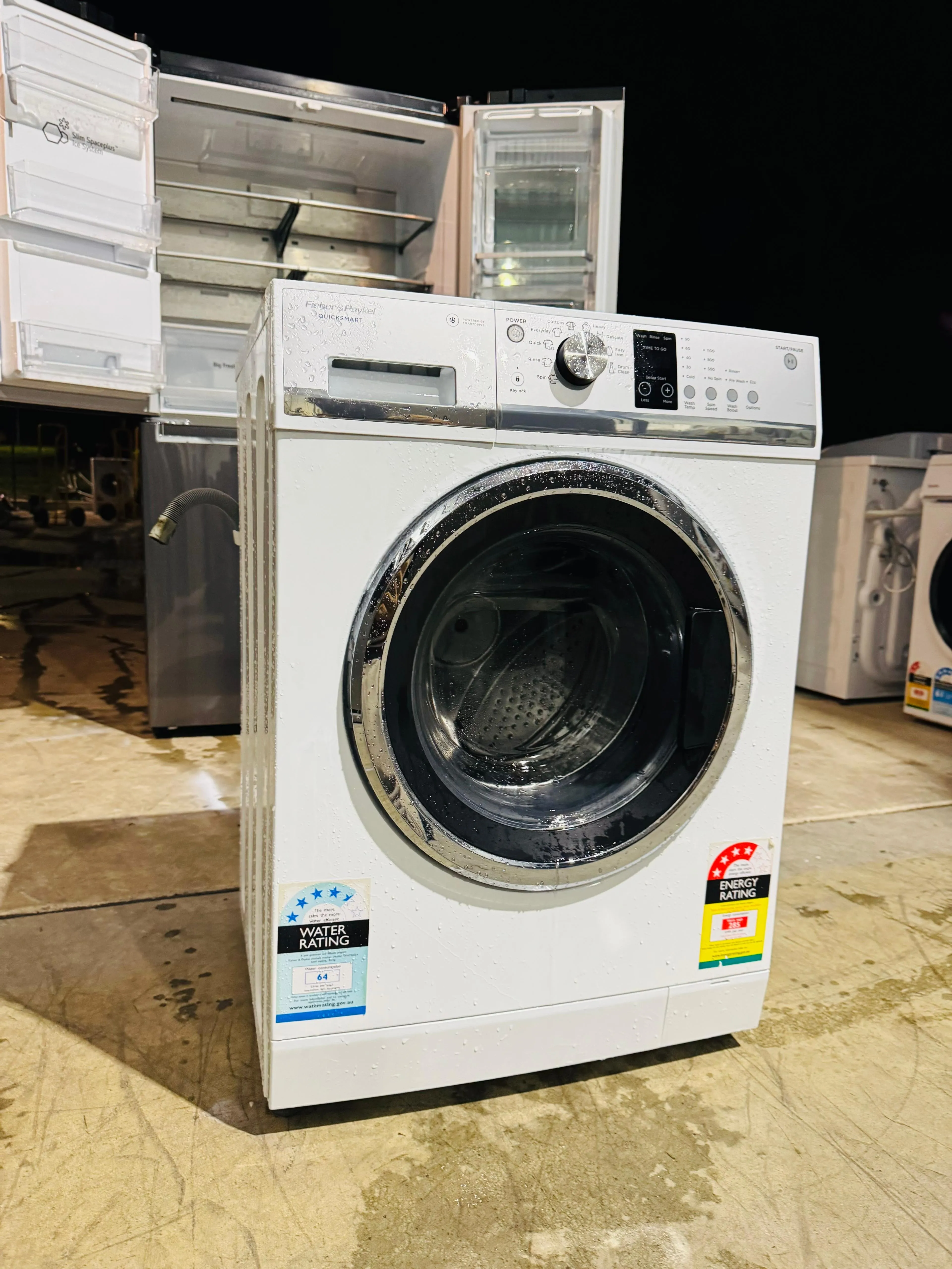**FISHER & PAYKEL 7.5KGS FRONT LOADER WASHING MACHINE**
