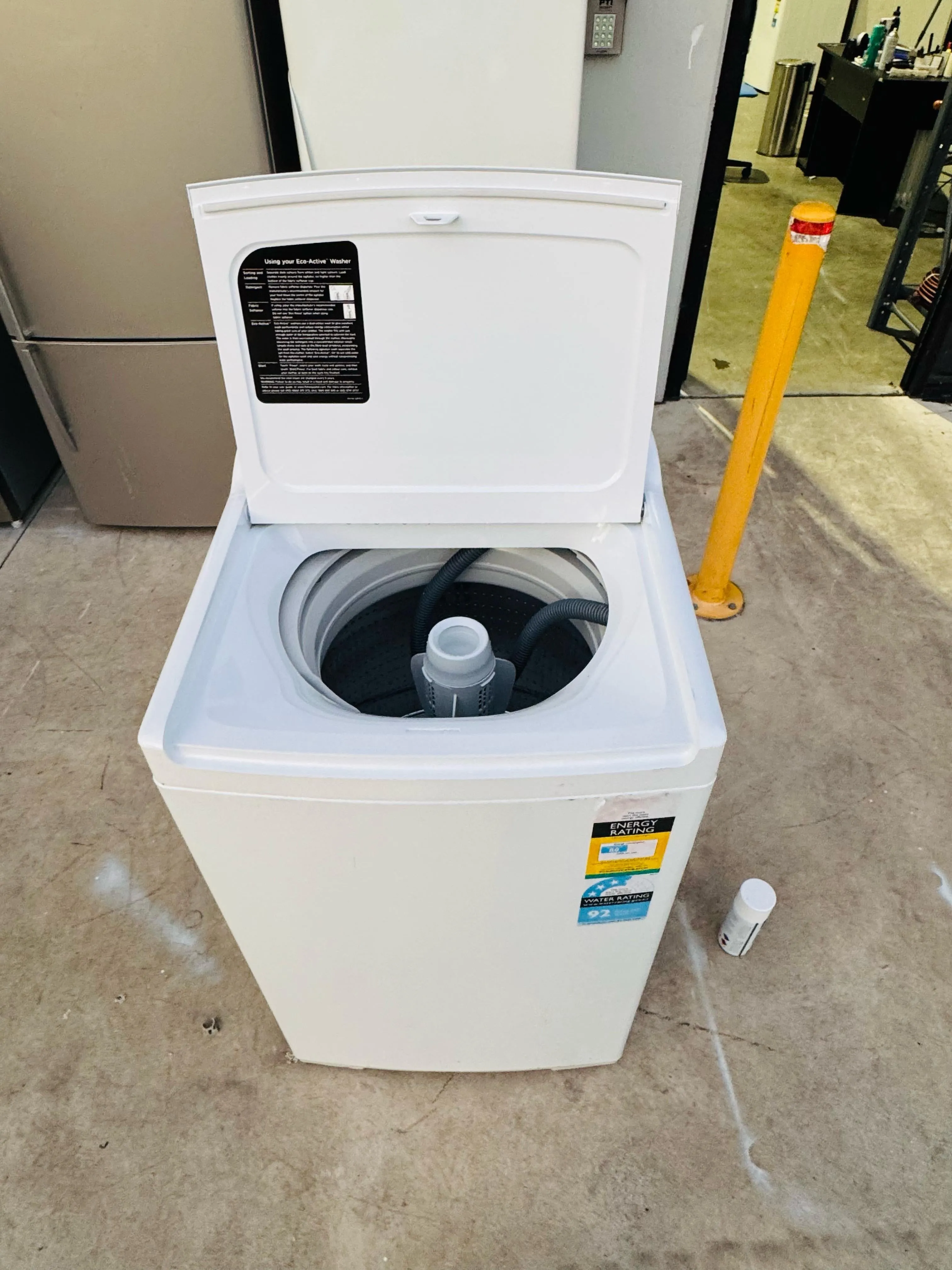 **FISHER & PAYKEL 7.5KGS TOP LOADER WASHING MACHINE**