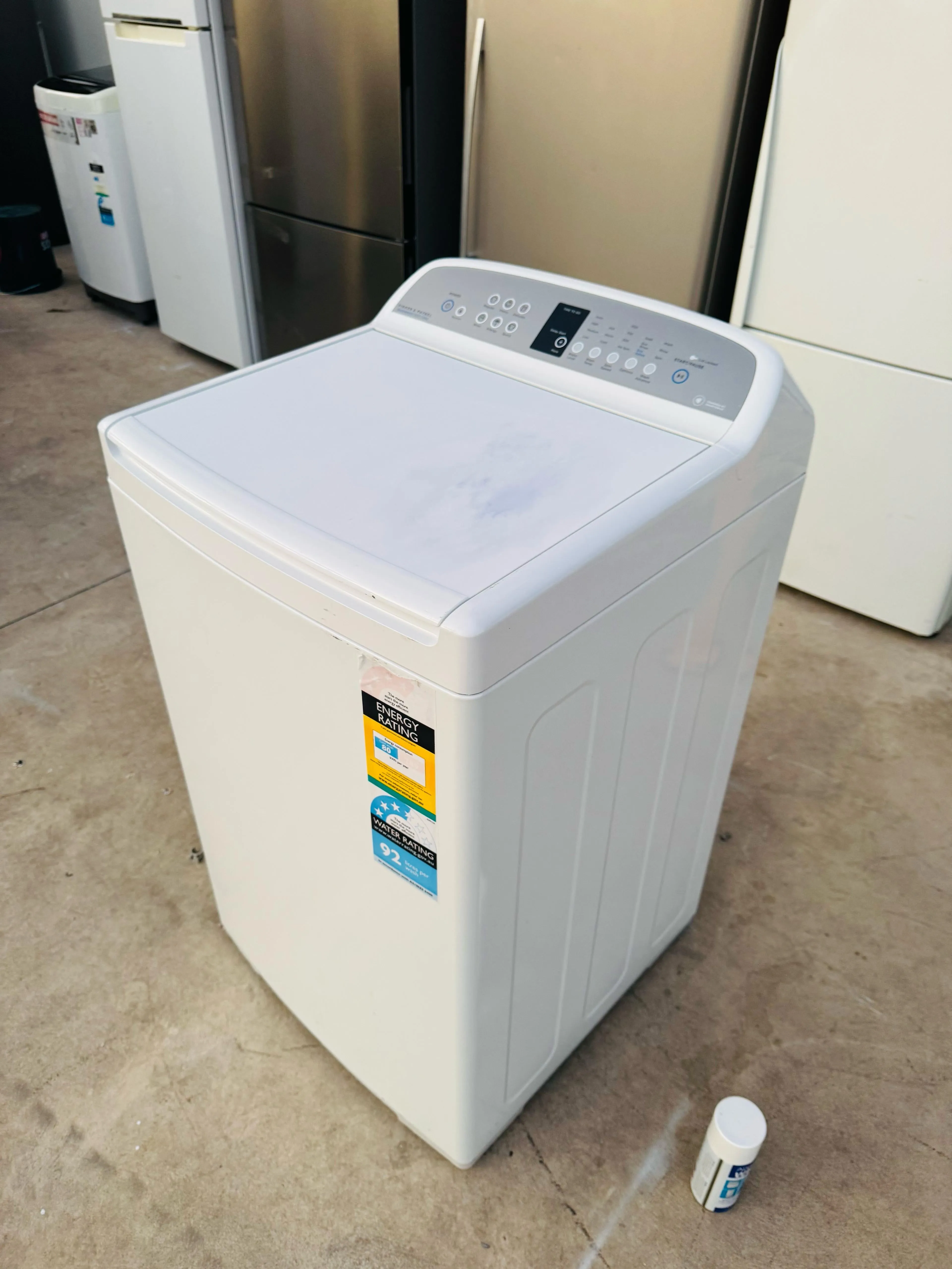 **FISHER & PAYKEL 7.5KGS TOP LOADER WASHING MACHINE**