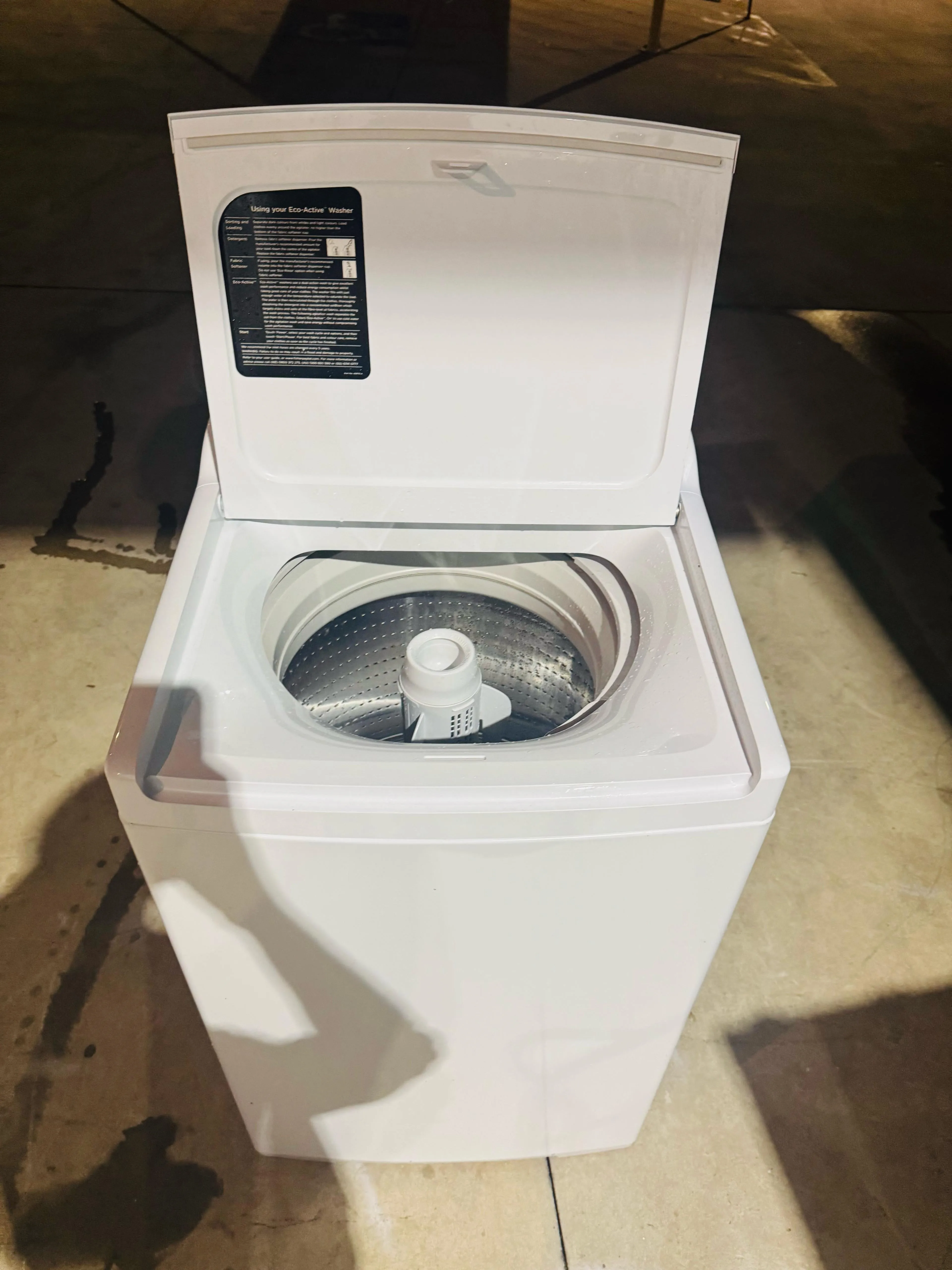 **FISHER & PAYKEL 7.5KGS TOP LOADER WASHING MACHINE**