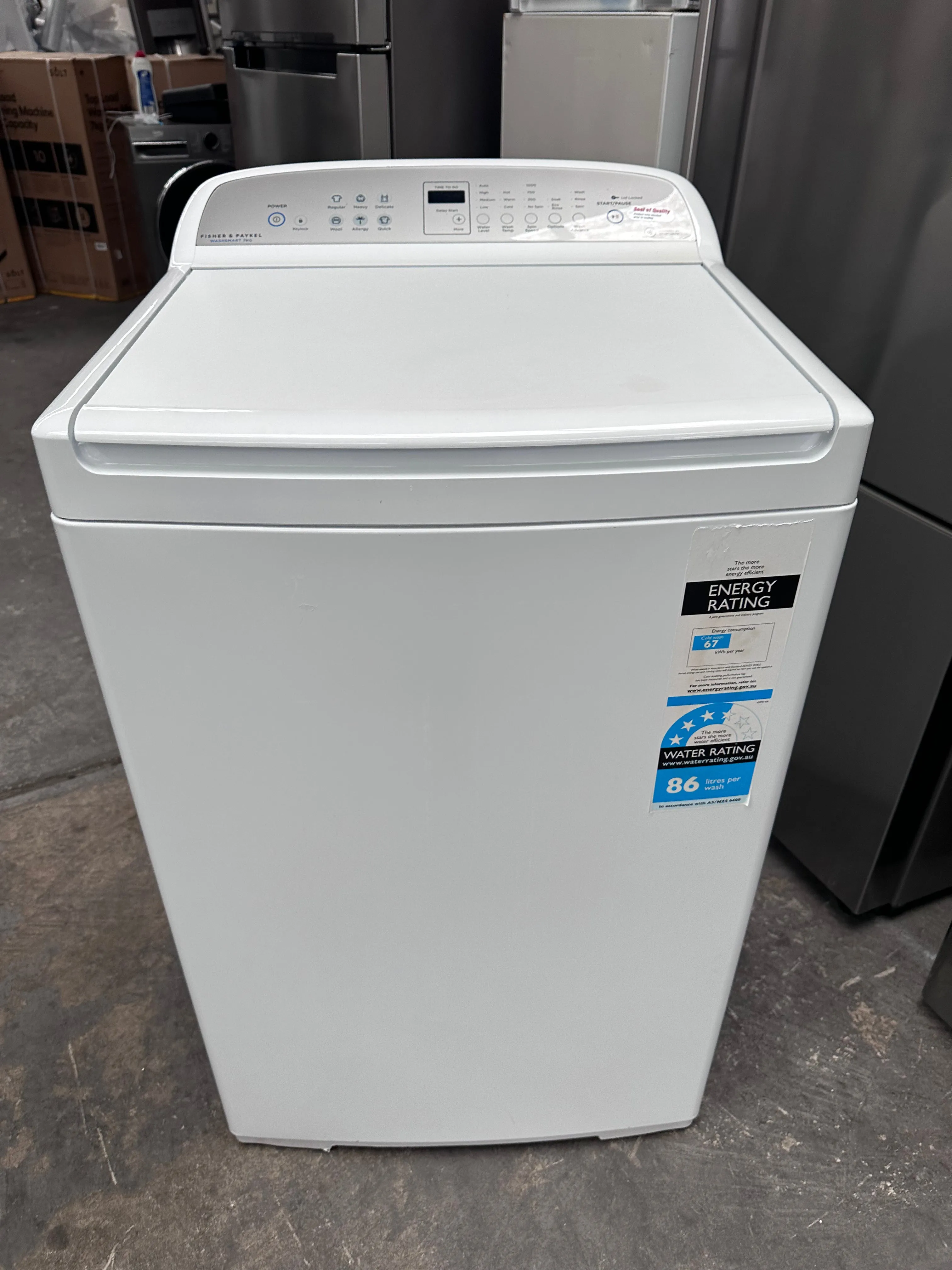 Fisher & Paykel 7kg Top Loader [Refurbished]