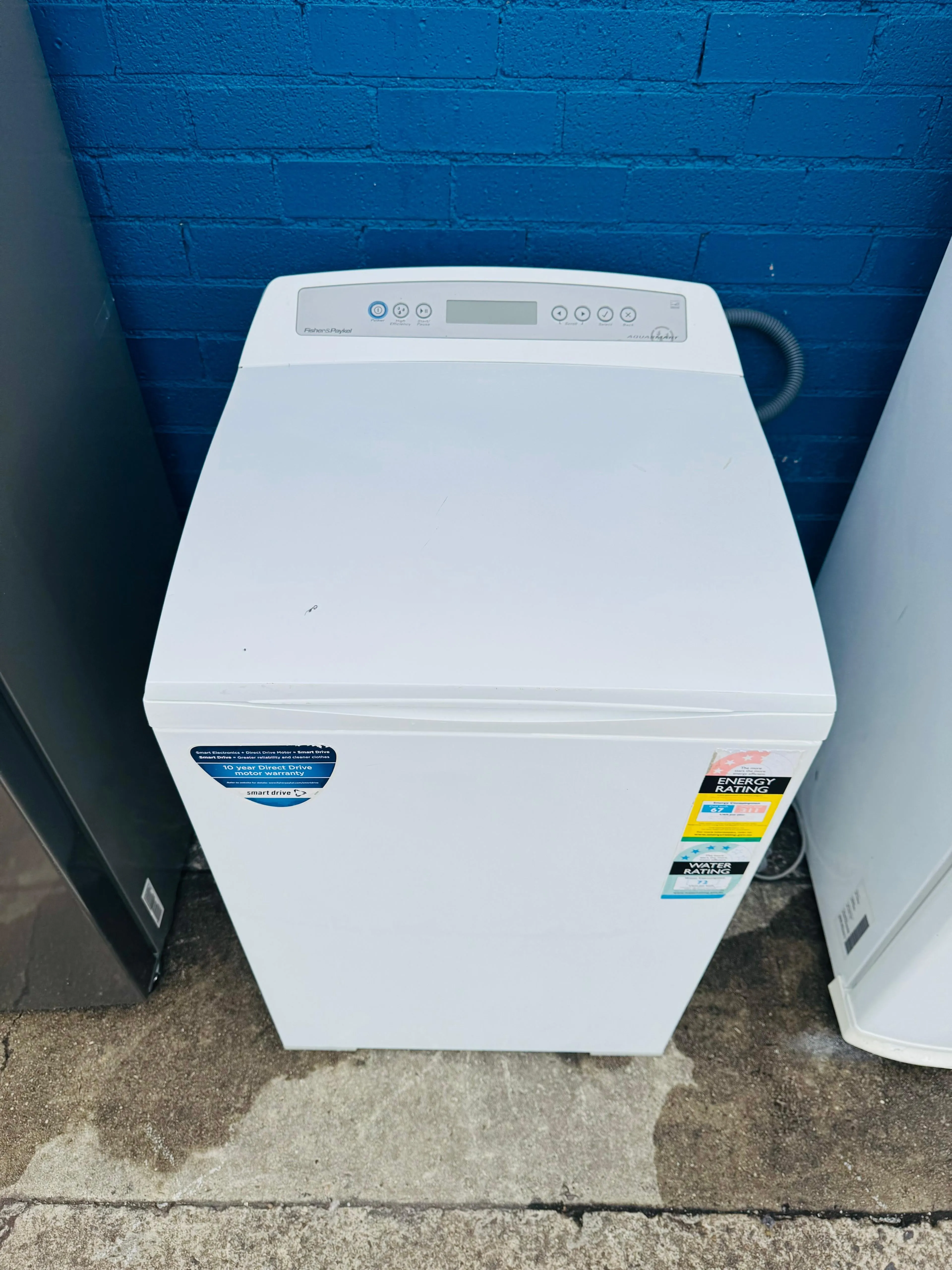 **FISHER & PAYKEL 7KGS TOP LOADER WASHING MACHINE**
