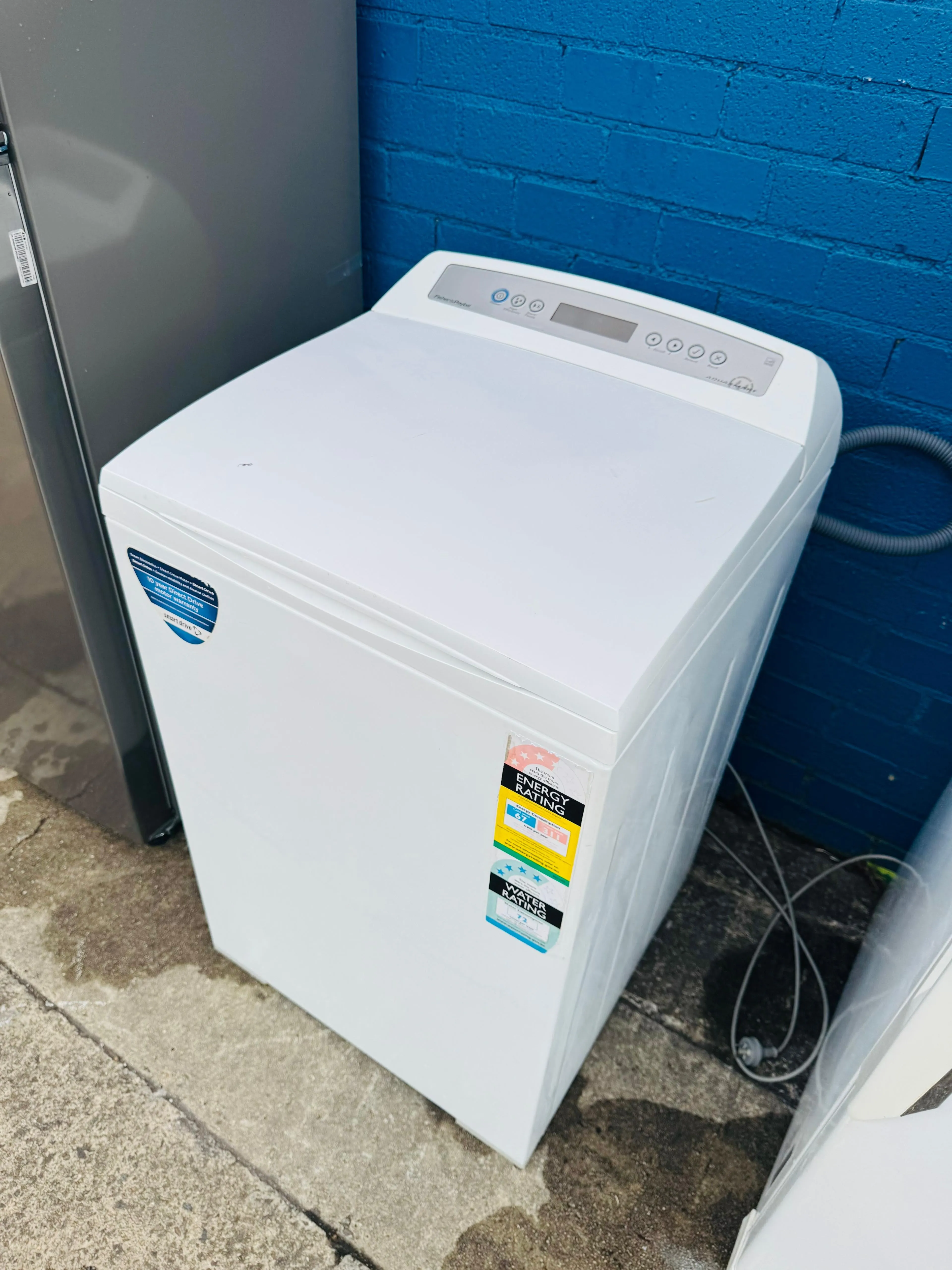**FISHER & PAYKEL 7KGS TOP LOADER WASHING MACHINE**