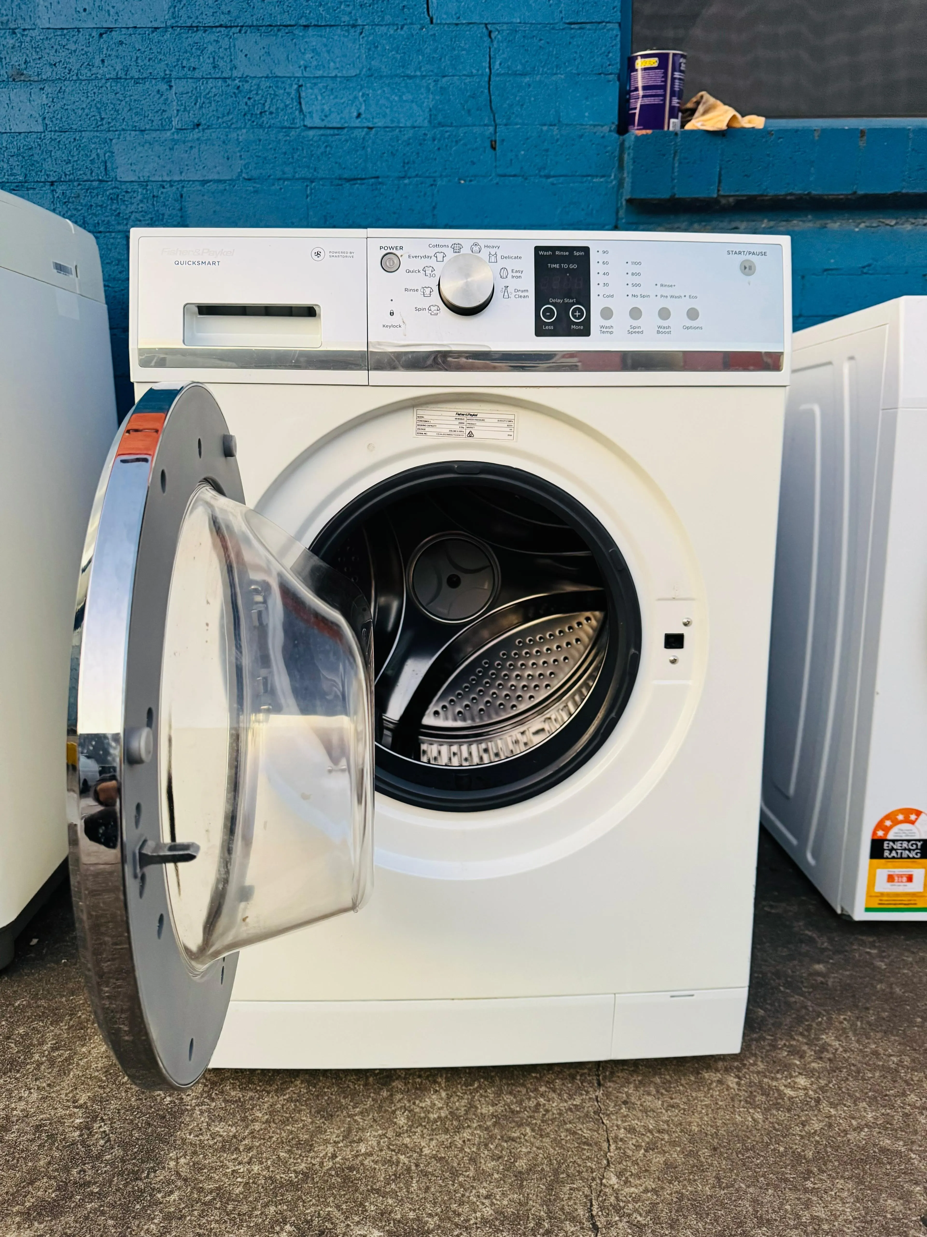 **FISHER & PAYKEL 8.5 KGS FRONT LOADER WASHING MACHINE**