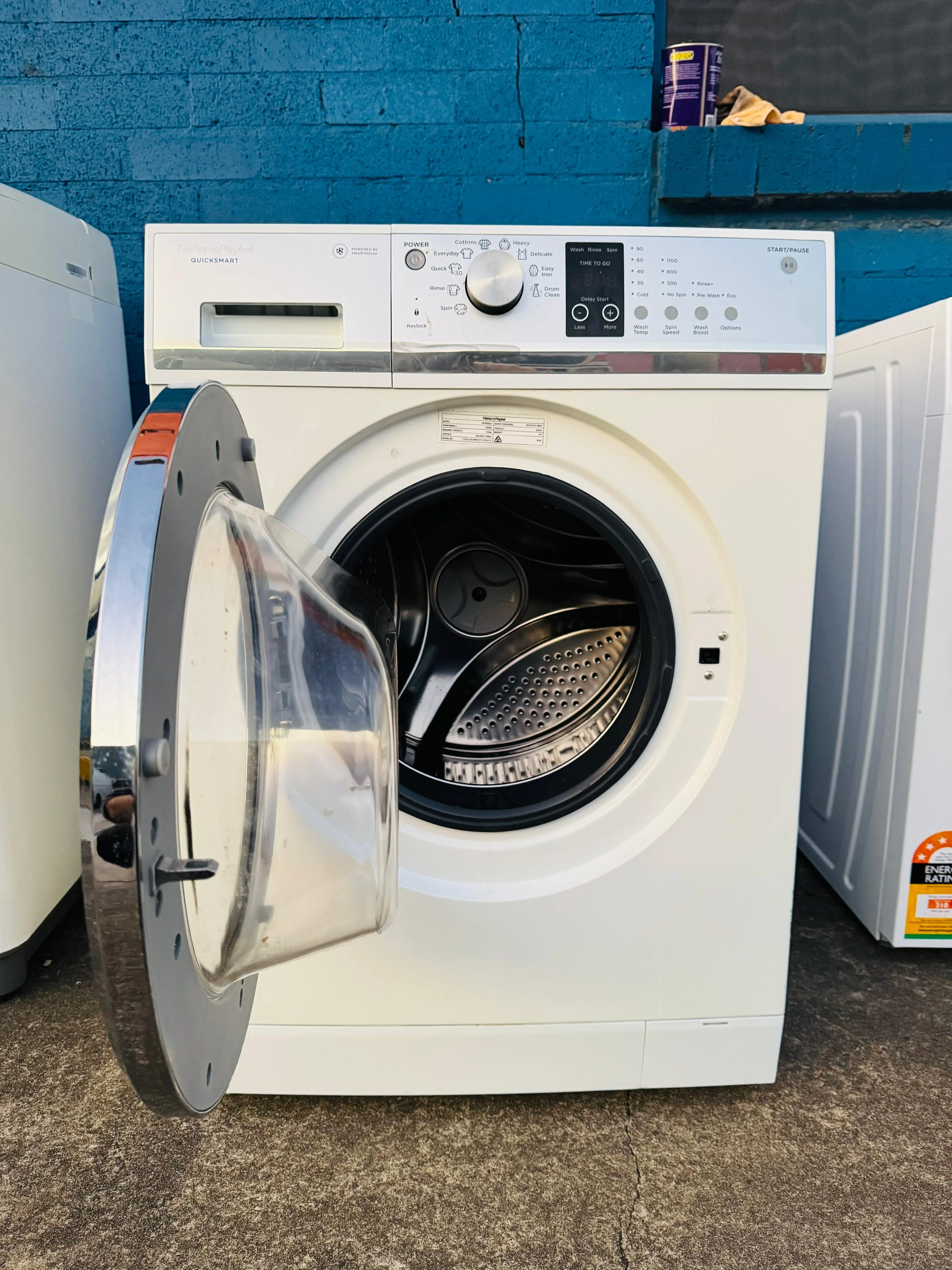 **FISHER & PAYKEL 8.5 KGS FRONT LOADER WASHING MACHINE**