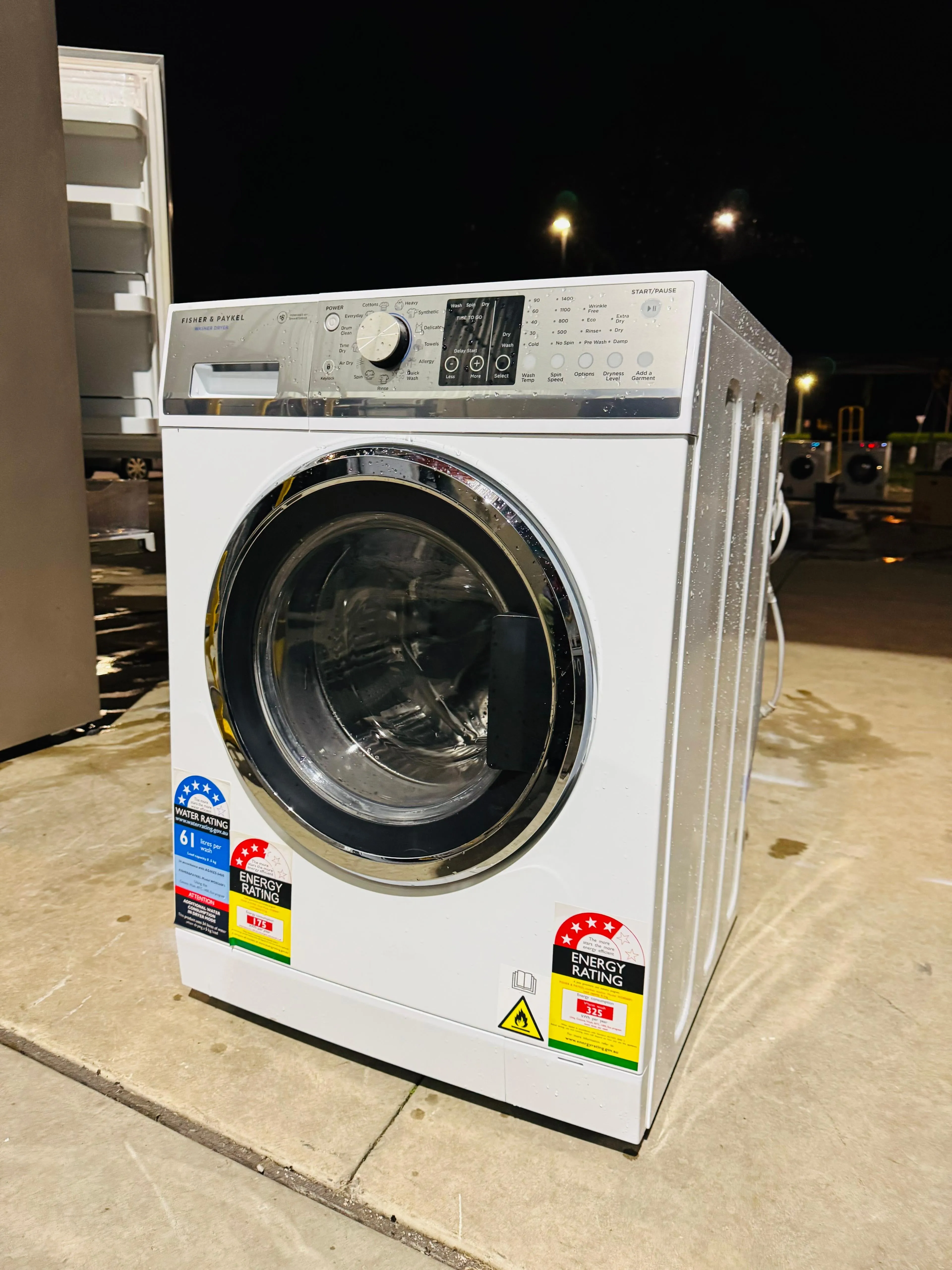 **FISHER & PAYKEL 8.5KGS FRONT LOADER WASHING MACHINE**