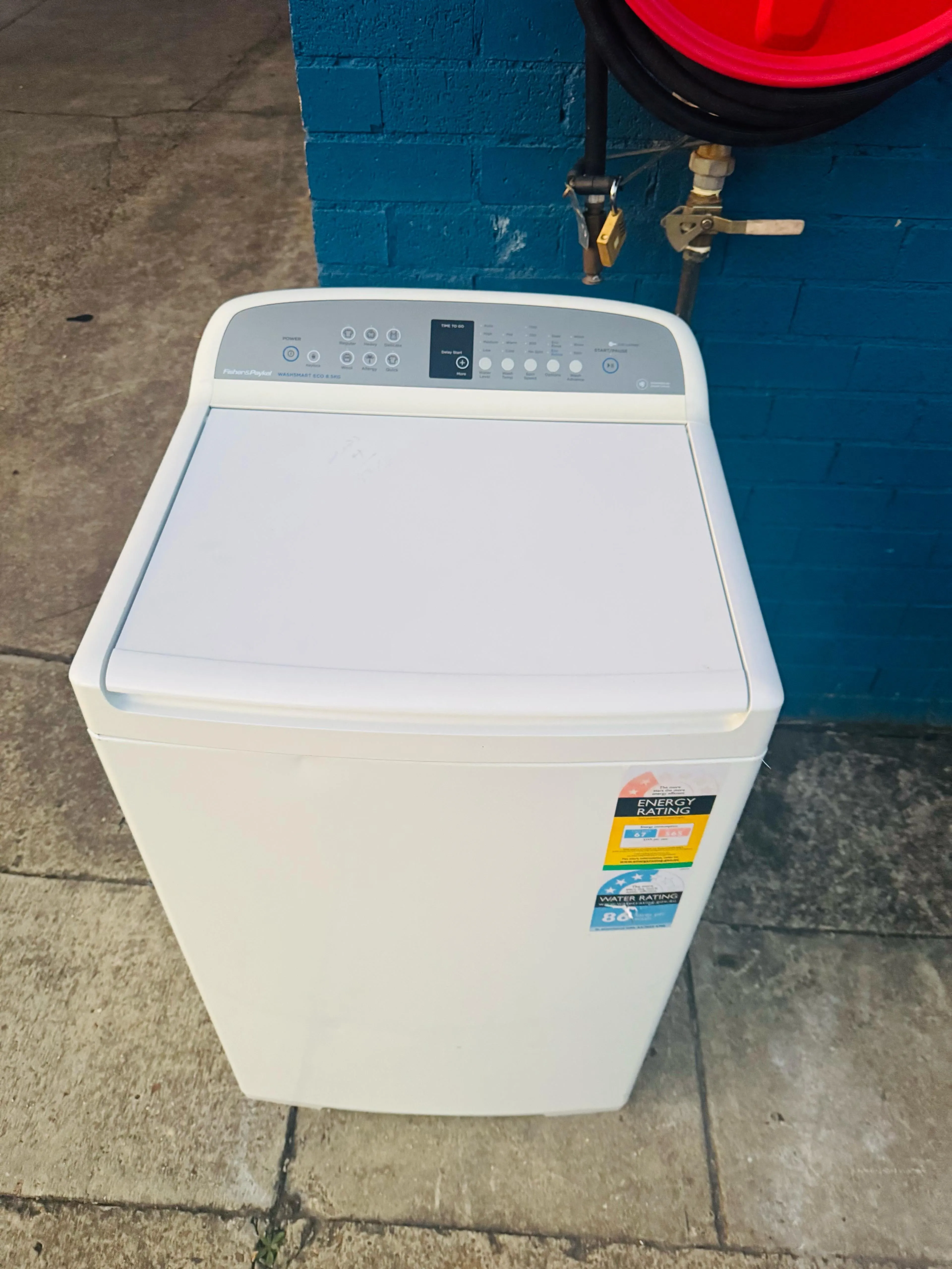 **FISHER & PAYKEL 8.5KGS FRONT LOADER WASHING MACHINE**