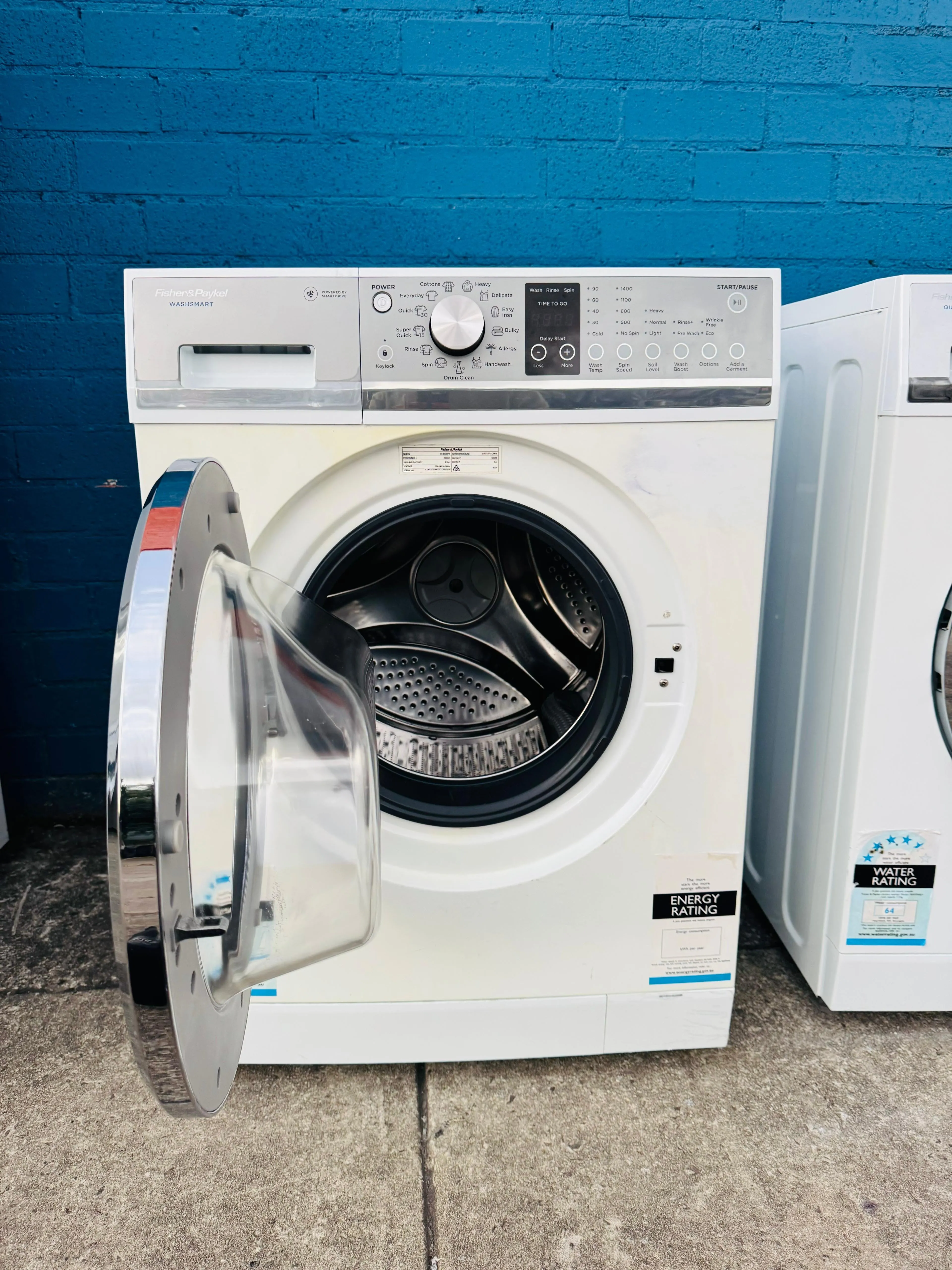 **FISHER & PAYKEL 8.5KGS FRONT LOADER WASHING MACHINE**