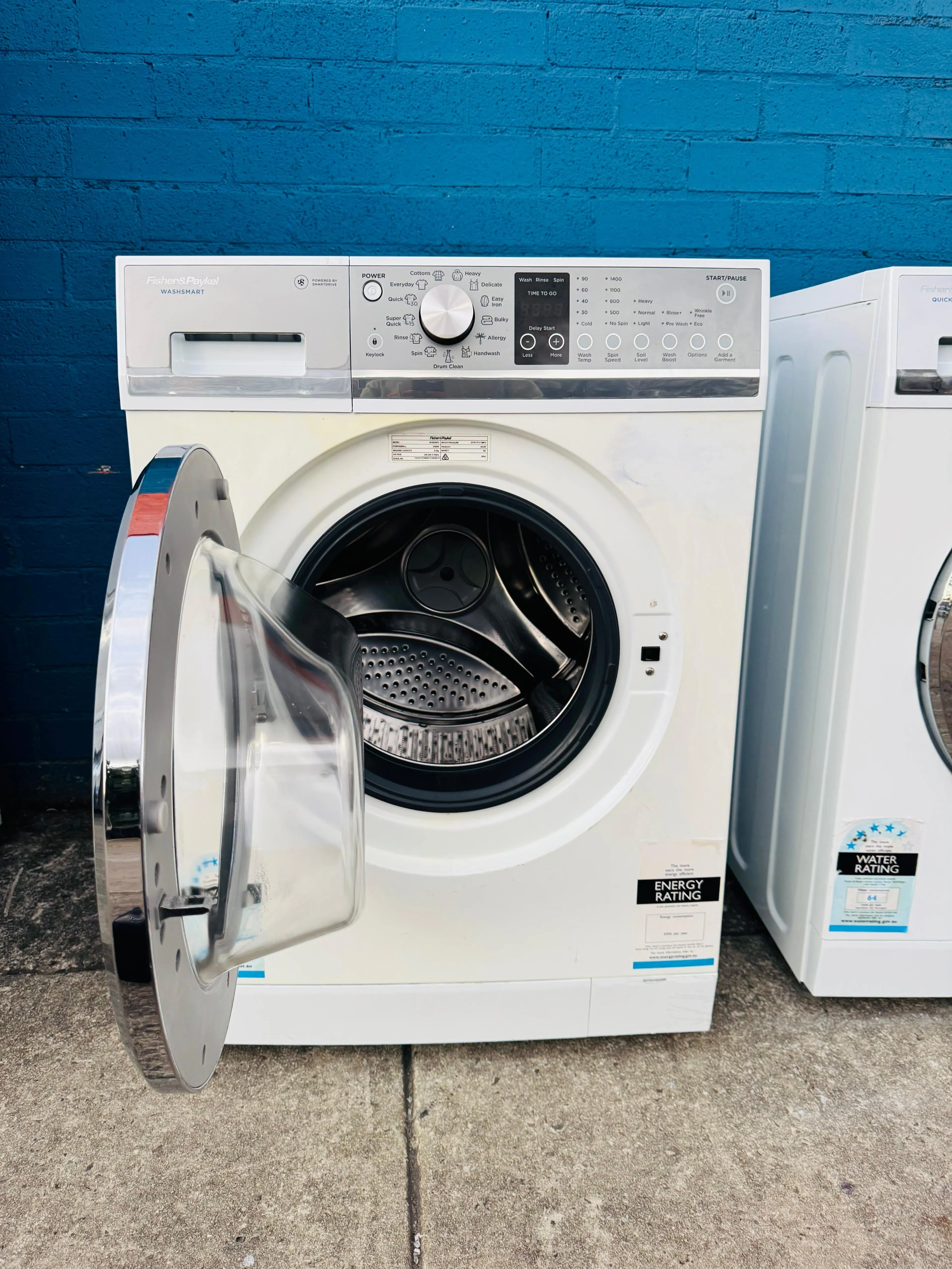 **FISHER & PAYKEL 8.5KGS FRONT LOADER WASHING MACHINE**