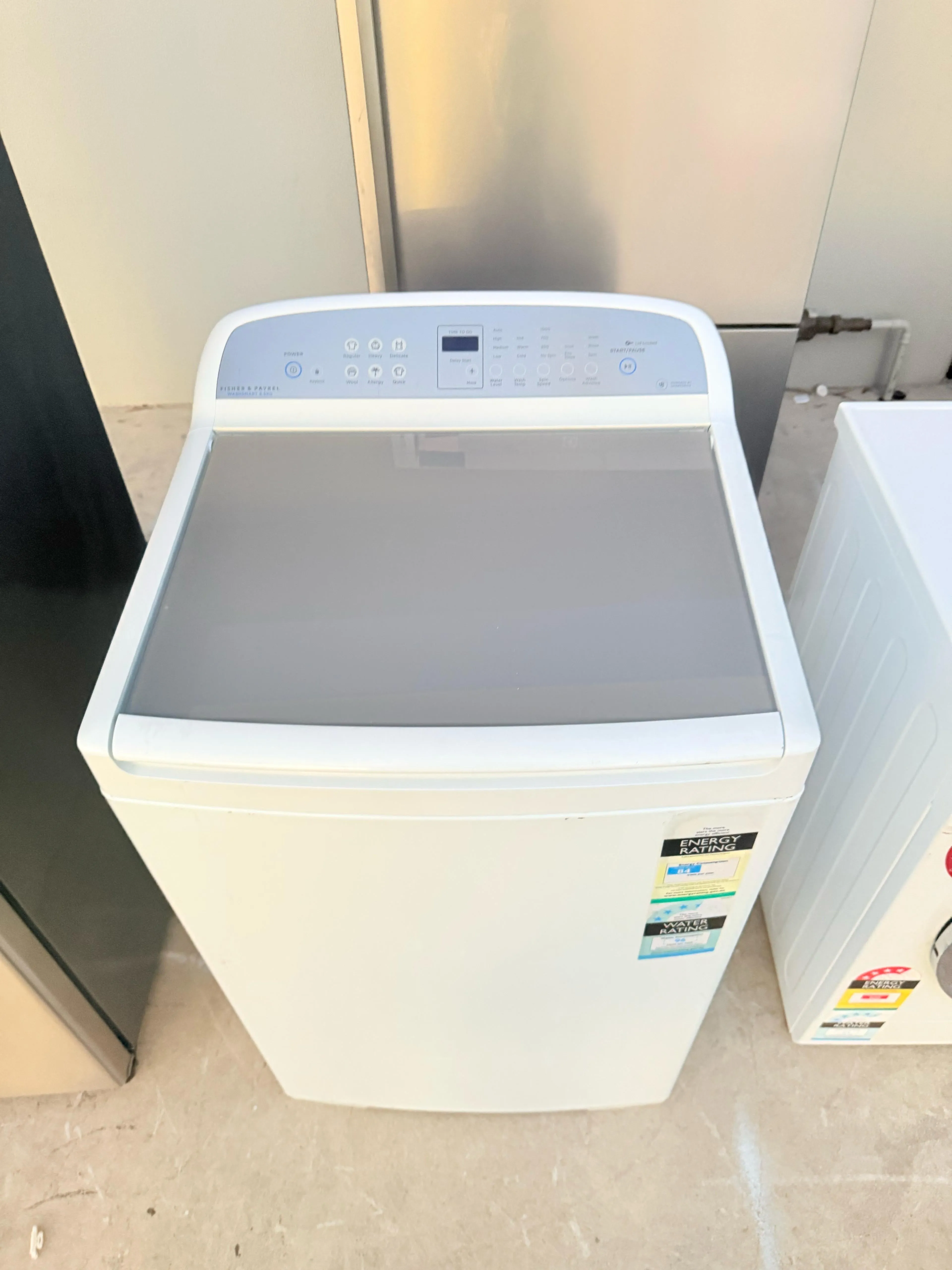**FISHER & PAYKEL 8.5KGS TOP LOADER WASHING MACHINE**