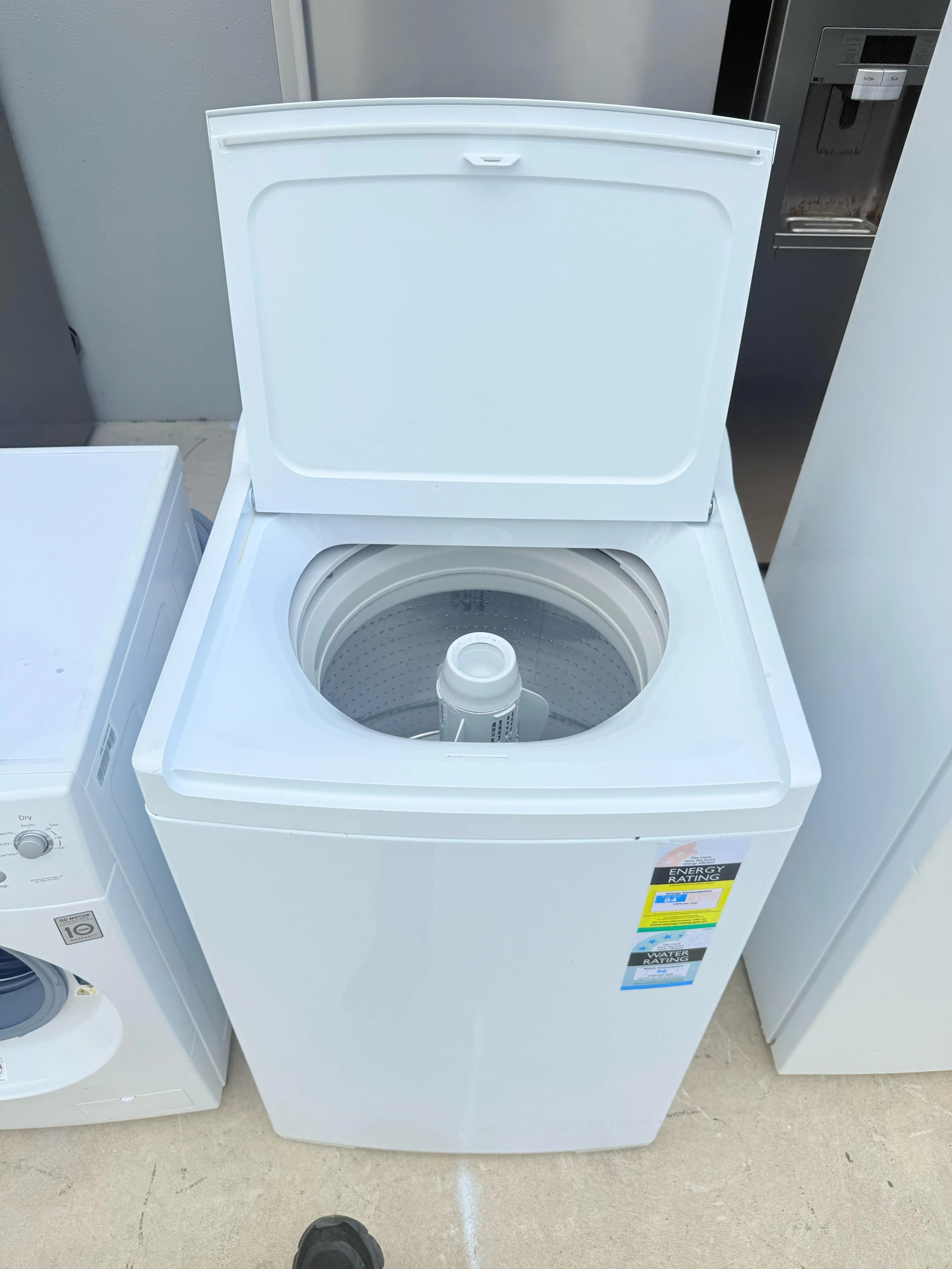 **FISHER & PAYKEL 8.5KGS TOP LOADER WASHING MACHINE**