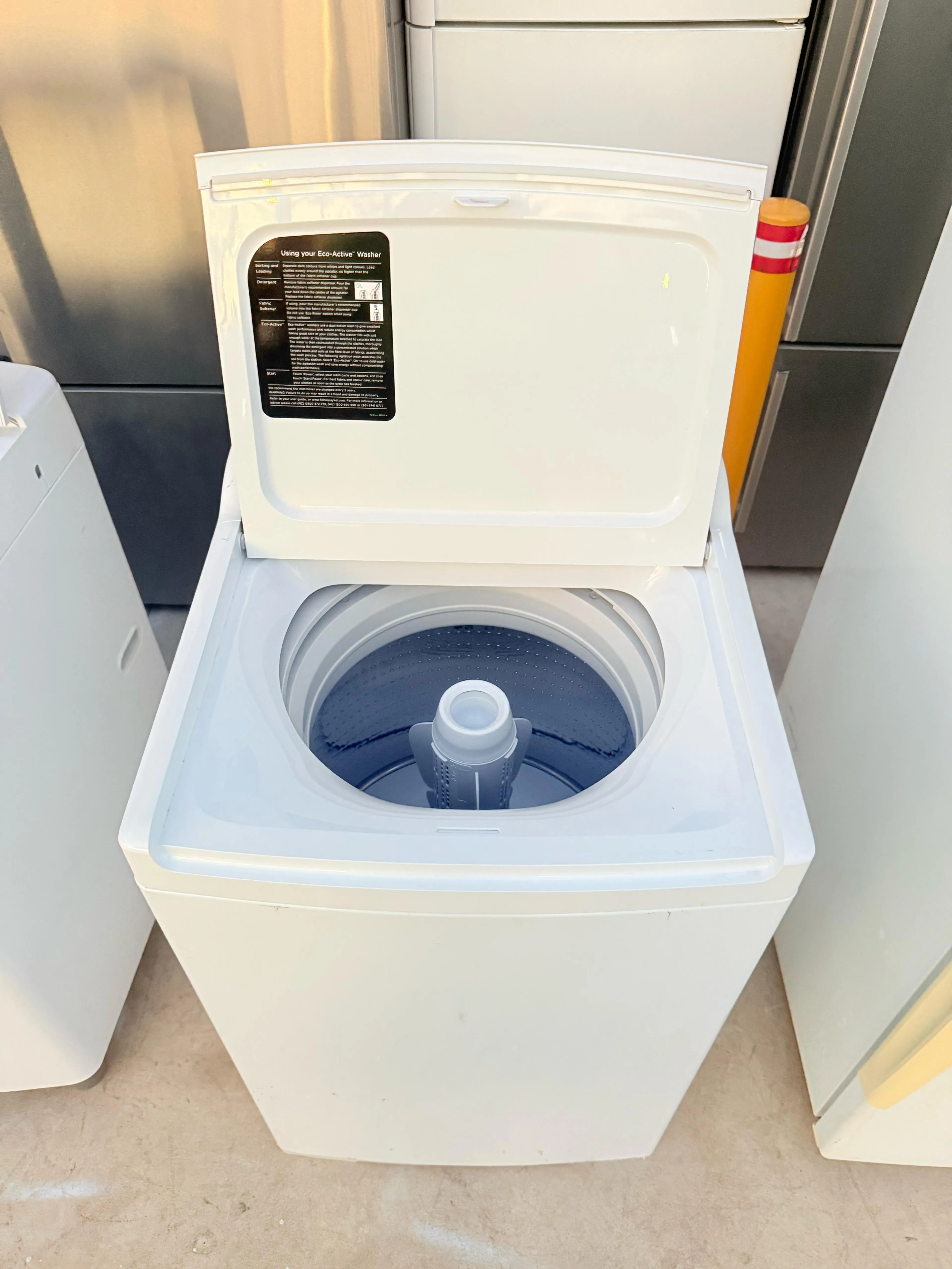 **FISHER & PAYKEL 8.5KGS TOP LOADER WASHING MACHINE**