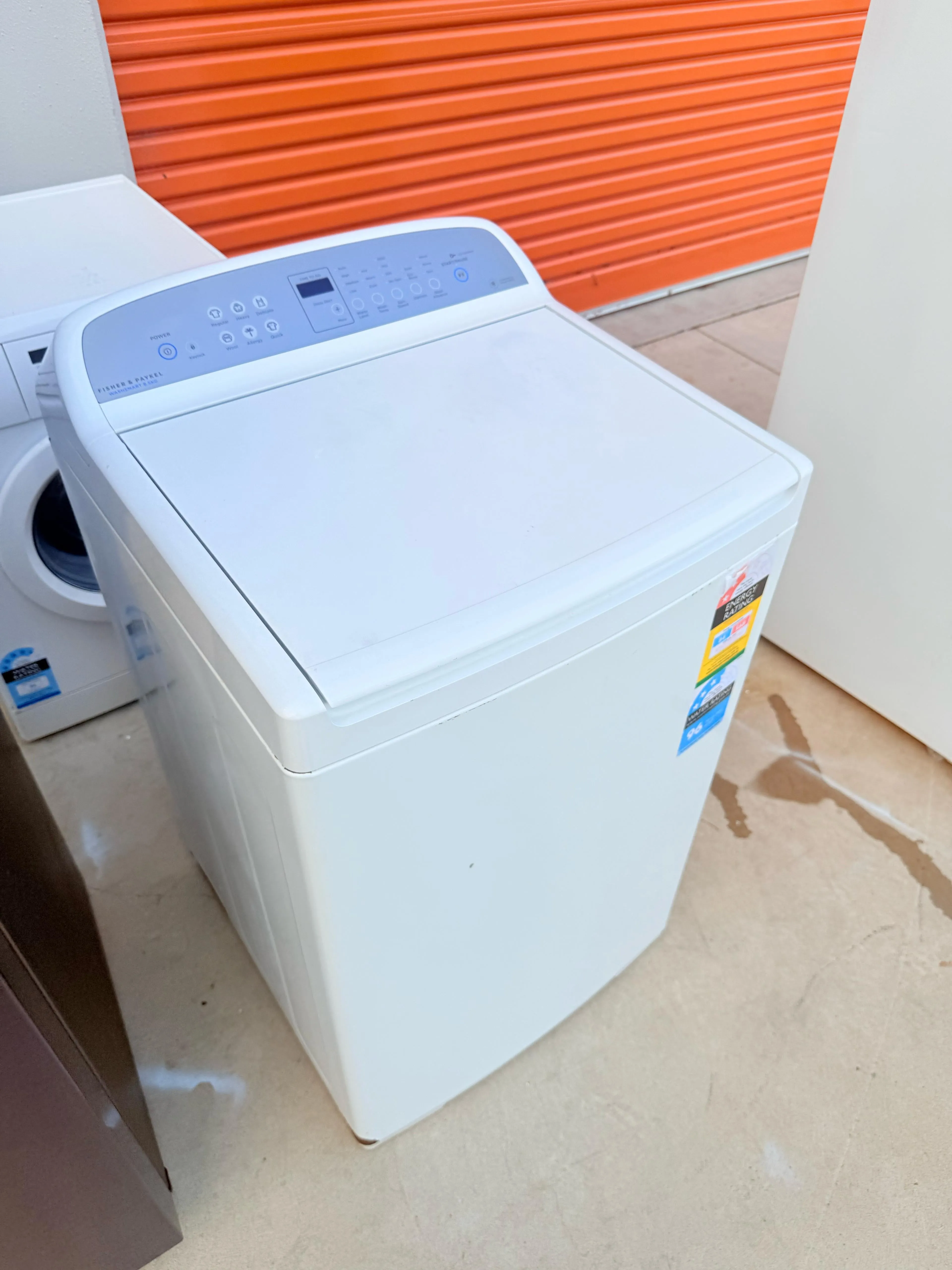 **FISHER & PAYKEL 8.5KGS TOP LOADER WASHING MACHINE**