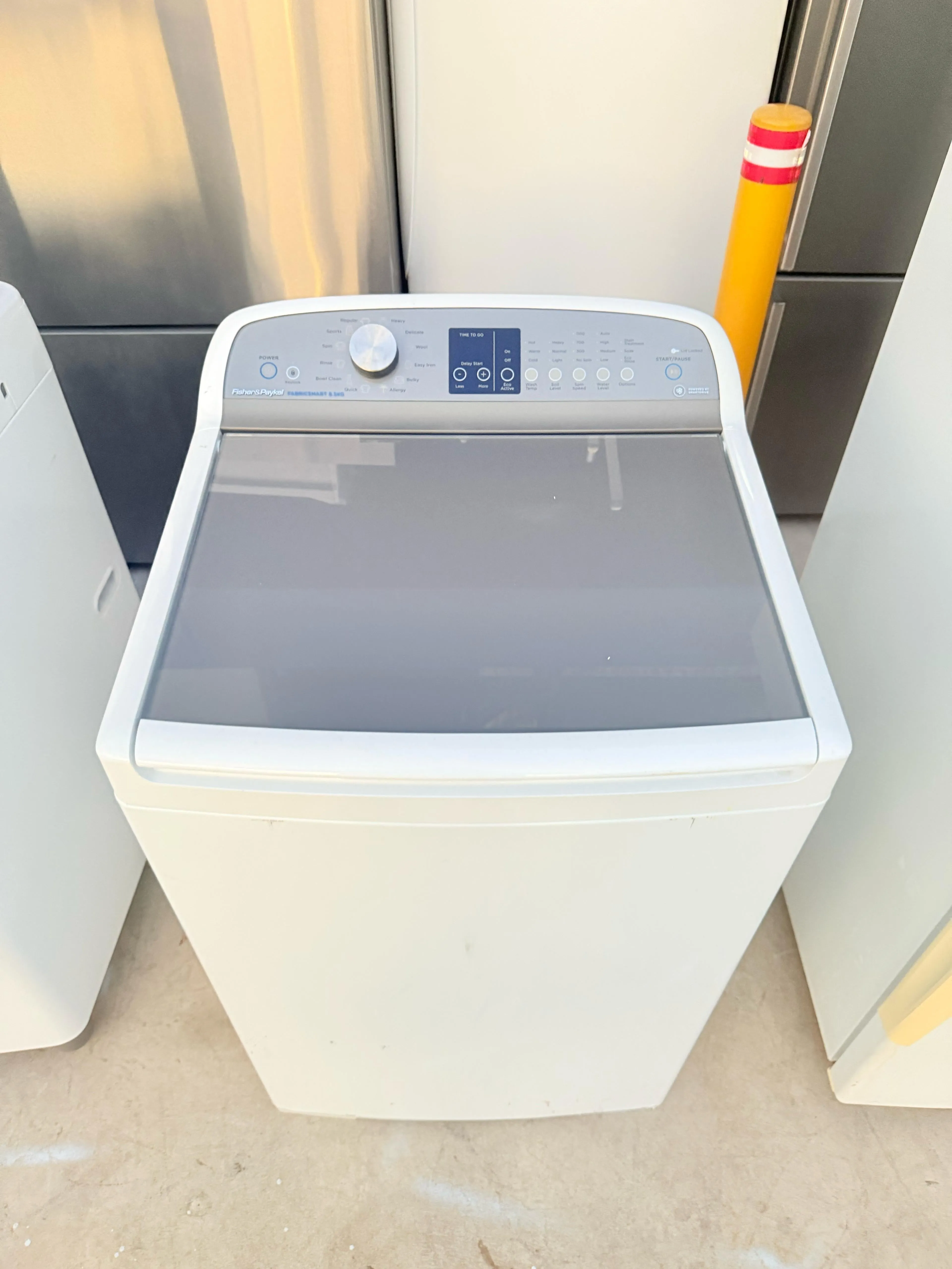 **FISHER & PAYKEL 8.5KGS TOP LOADER WASHING MACHINE**