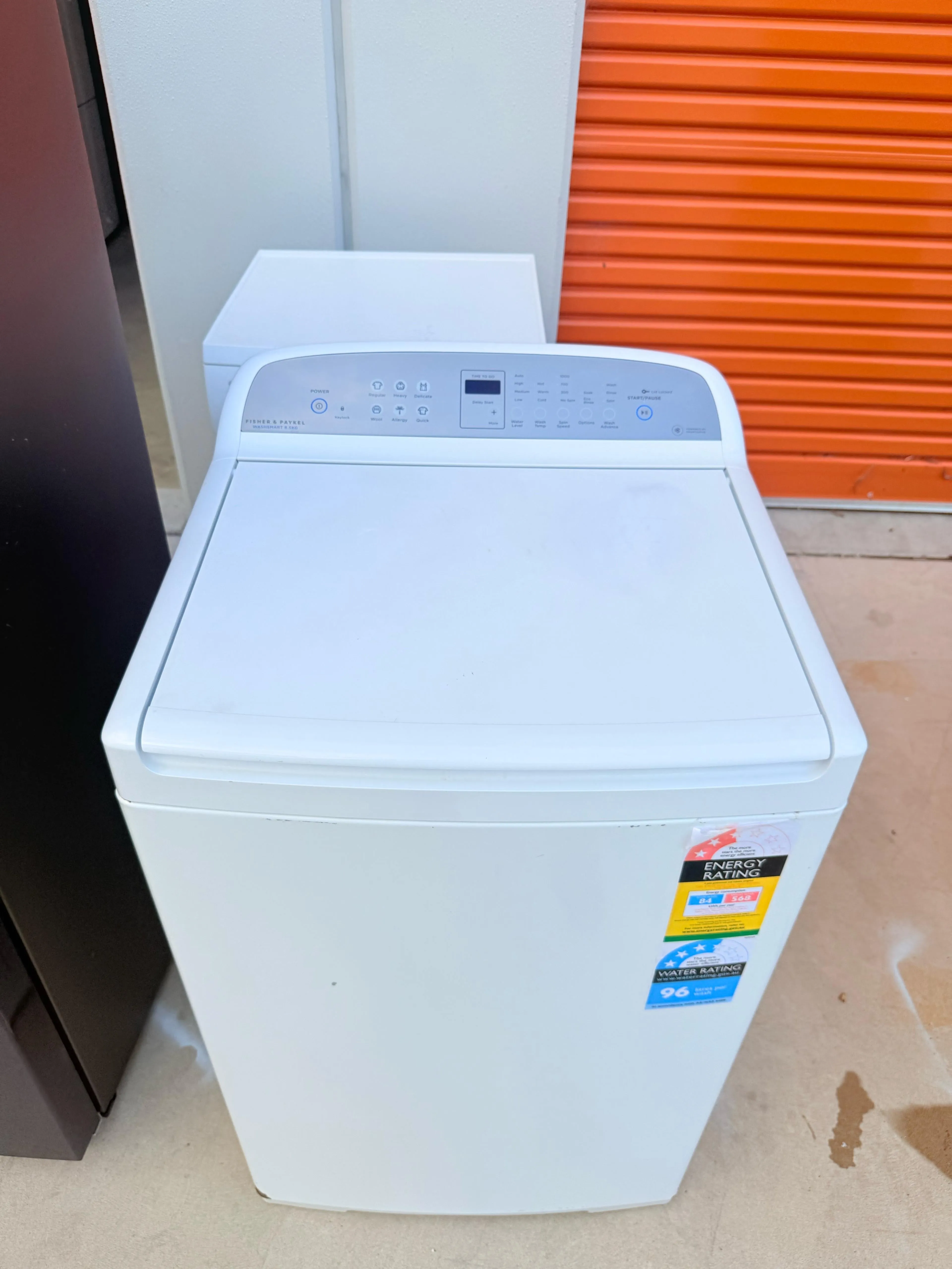 **FISHER & PAYKEL 8.5KGS TOP LOADER WASHING MACHINE**