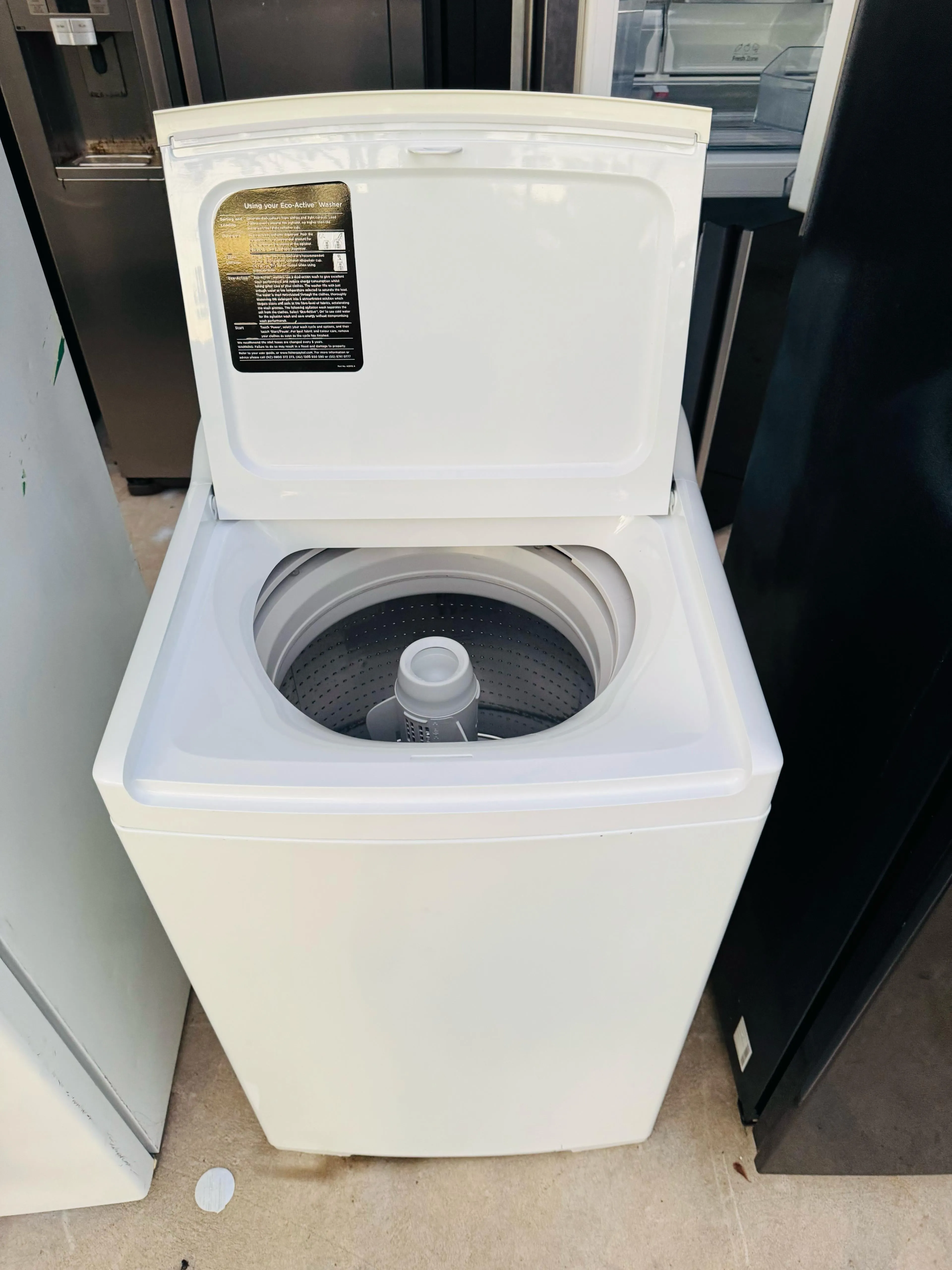**FISHER & PAYKEL 8.5KGS TOP LOADER WASHING MACHINE**