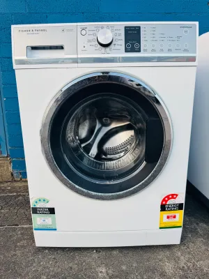 **FISHER & PAYKEL 8KGS FRONT LOADER WASHING MACHINE**