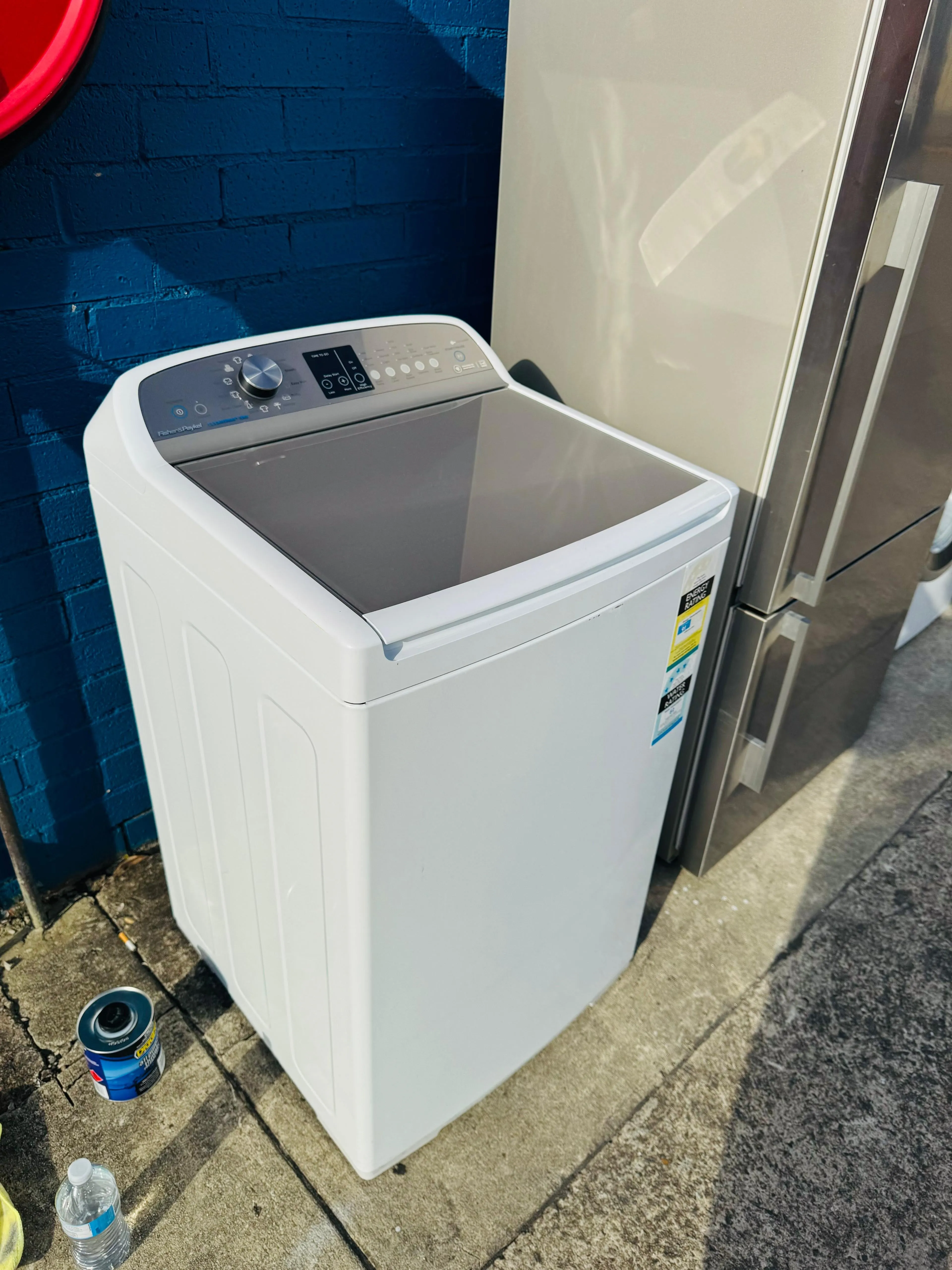 **FISHER & PAYKEL 8KGS TOP LOADER WASHING MACHINE**