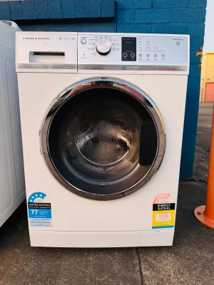 **FISHER & PAYKEL 9KGS FRONT LOADER WASHING MACHINE**