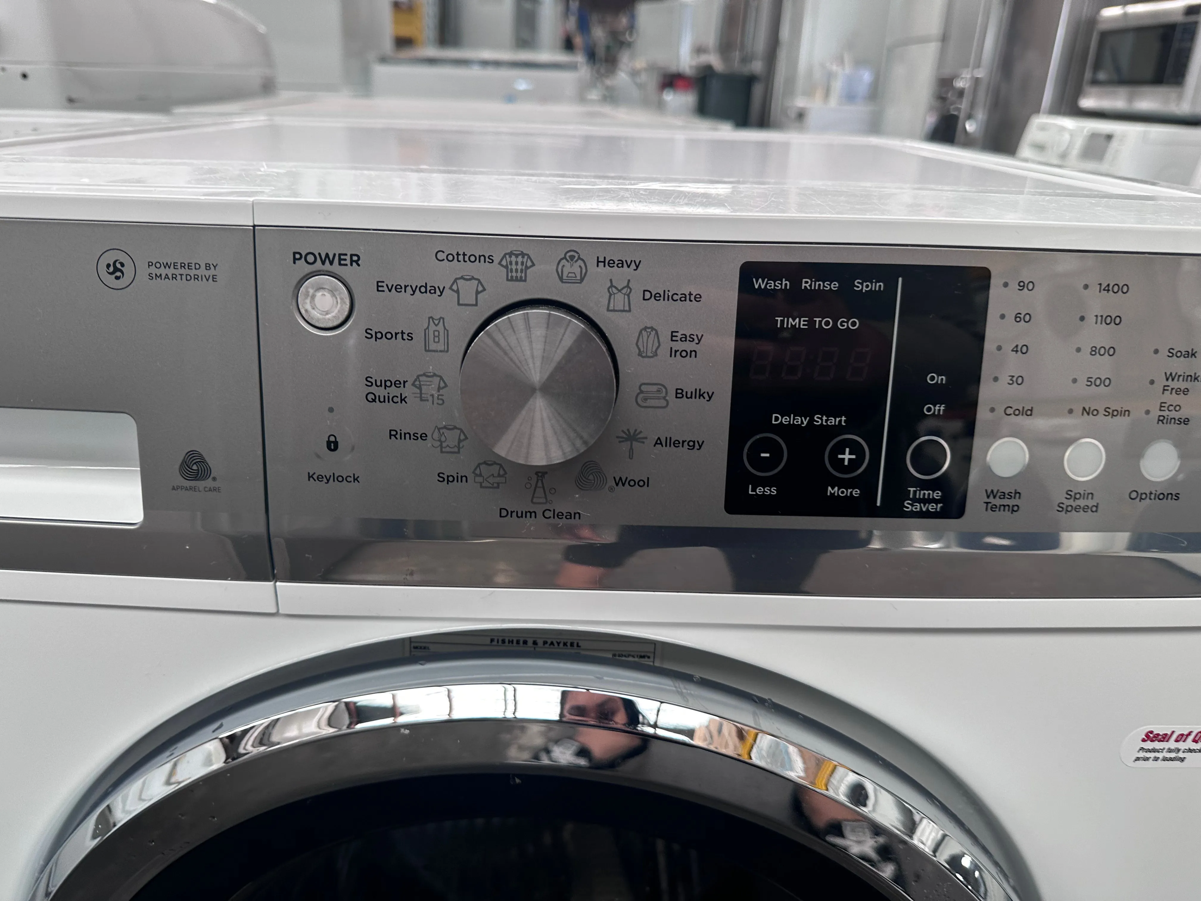 Fisher & Paykel FabricSmart 8.5kg Front Loader [Refurbished]