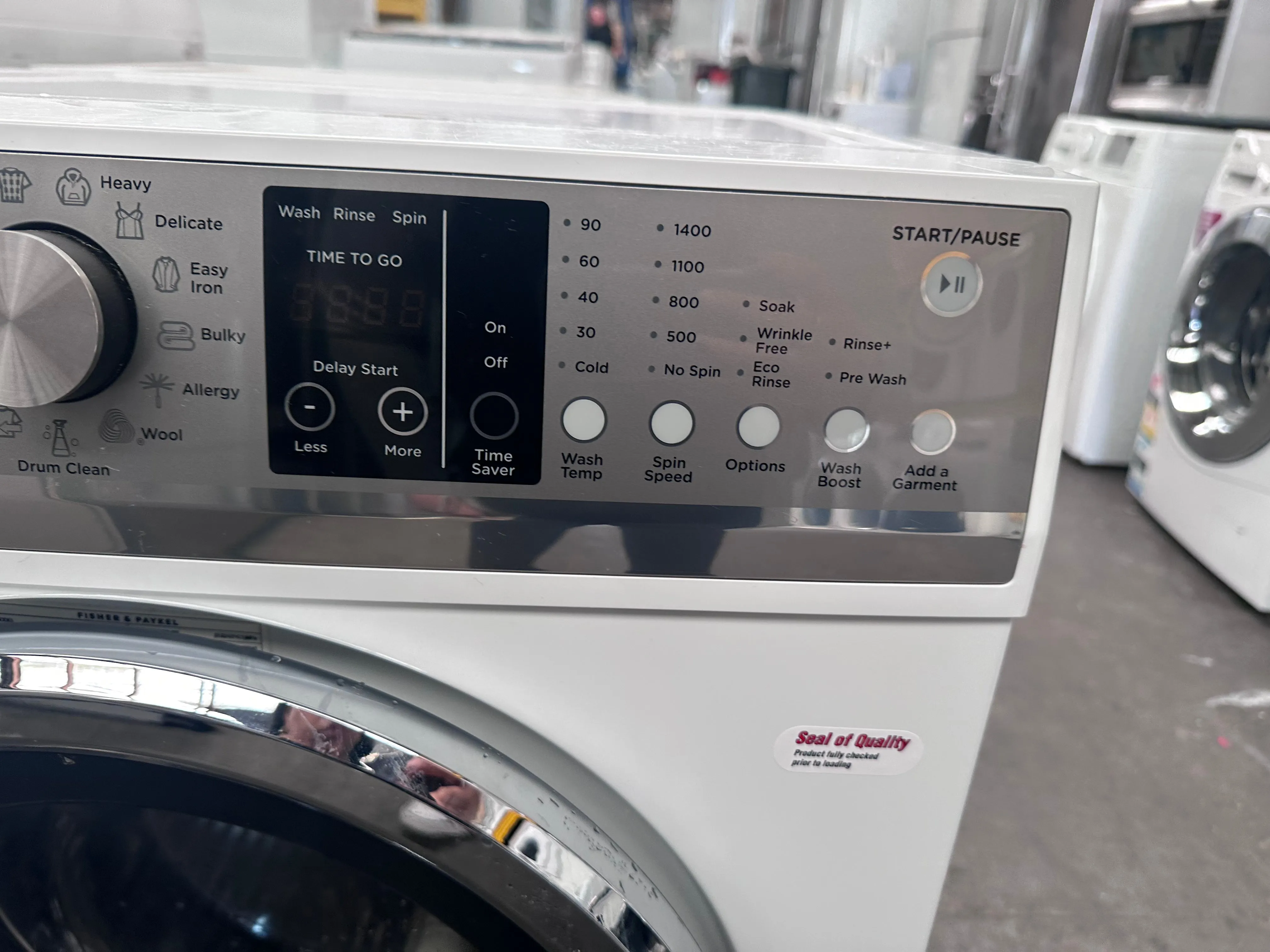 Fisher & Paykel FabricSmart 8.5kg Front Loader [Refurbished]
