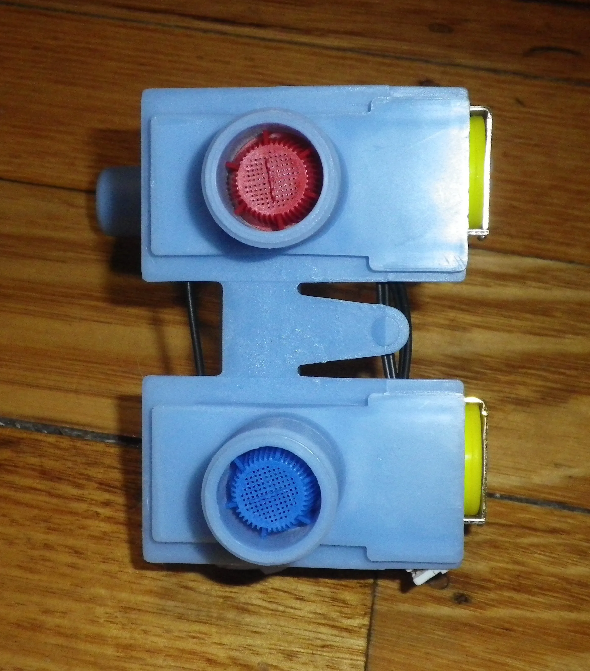 Fisher & Paykel GW512, GW612, GW712 24Volt Dual Blue Inlet Valve - Part # FP090