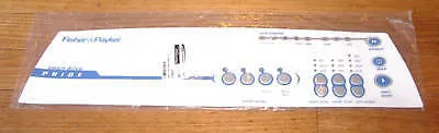 Fisher & Paykel MW058,059 Front Panel Decal # FP479524