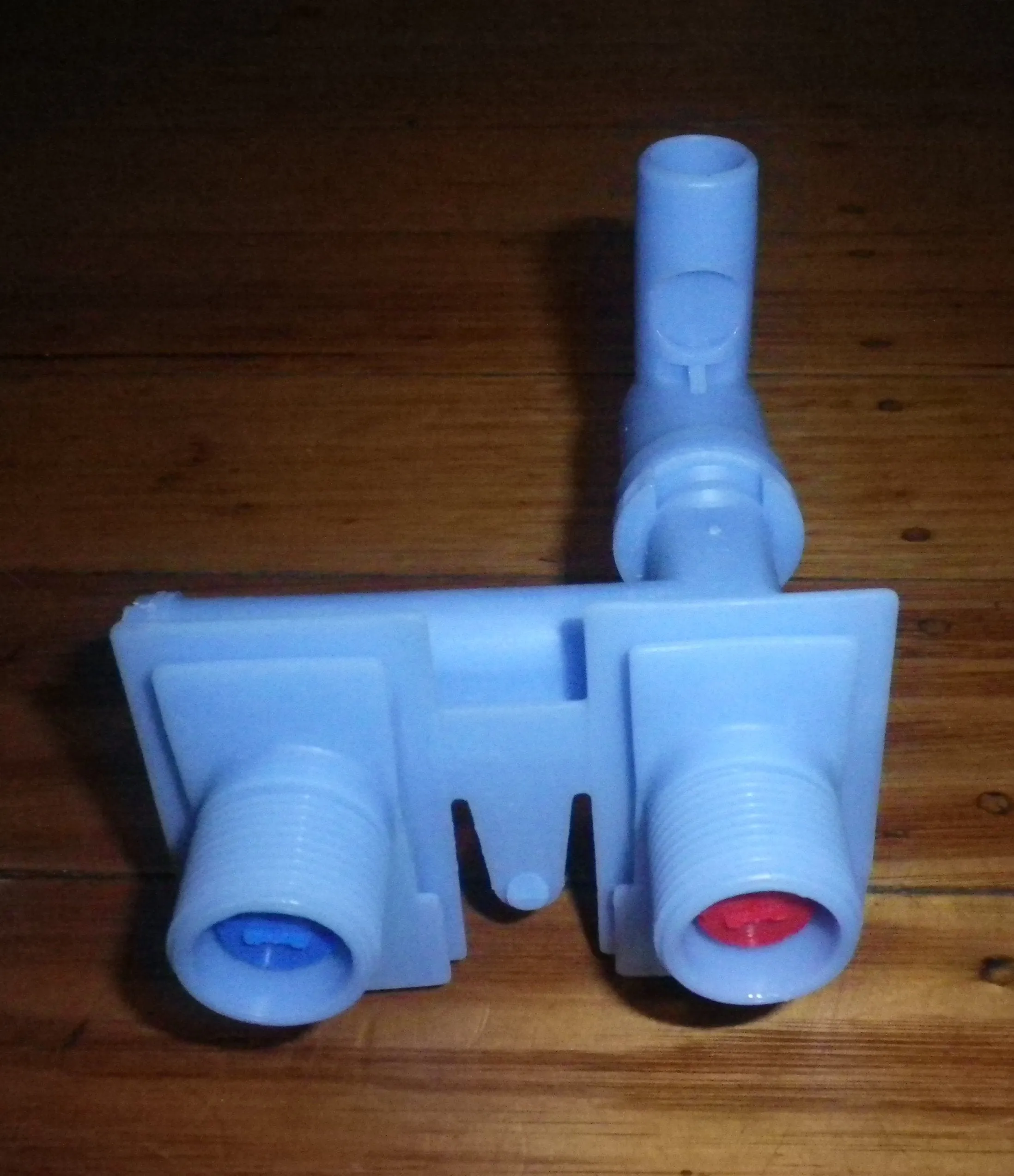 Fisher & Paykel MW512, MW612, MW712 24Volt Dual Blue Inlet Valve - Part # 1020136WS
