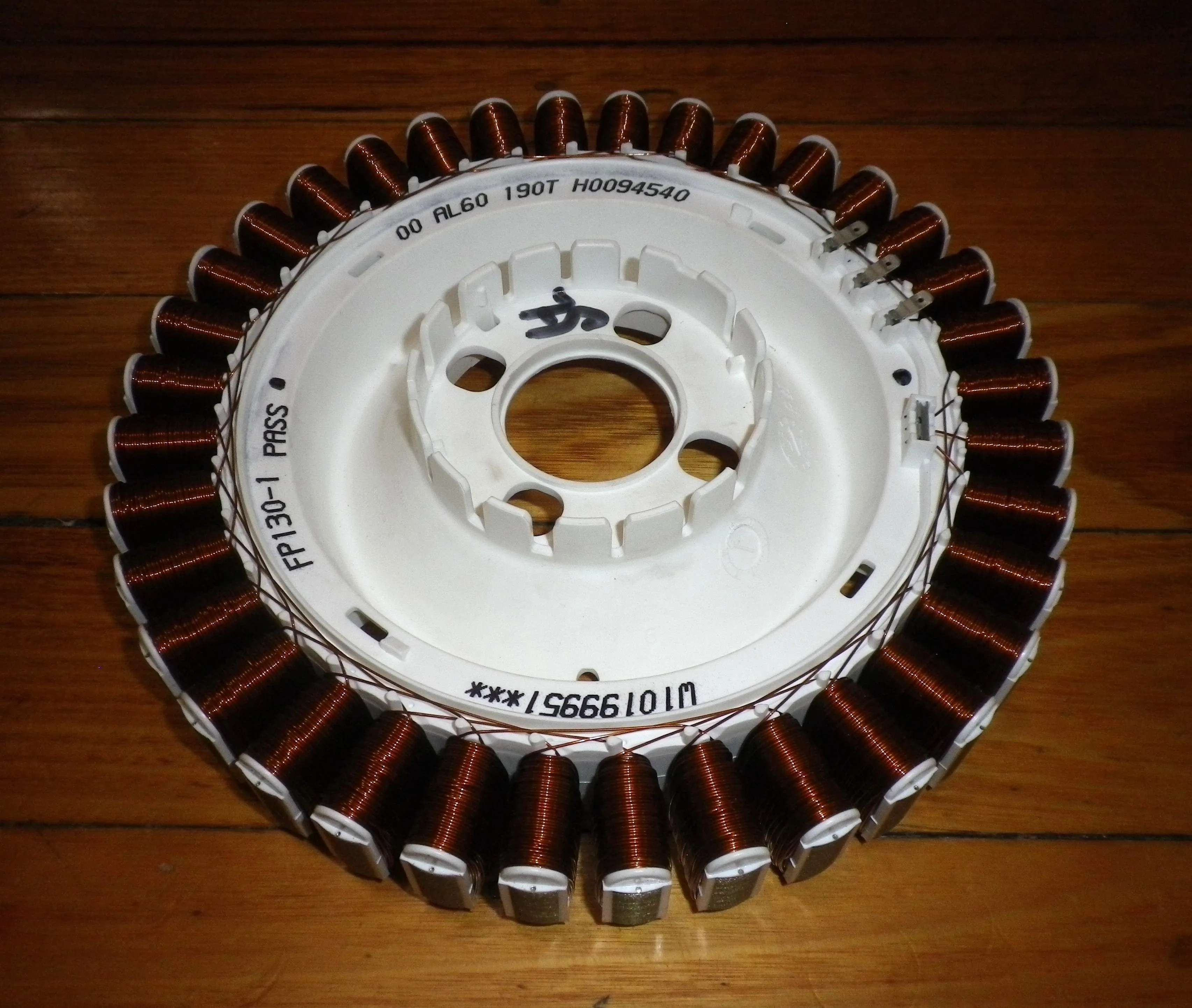 Fisher & Paykel Top Load Washer Motor Stator - Part # FP429563P, 429563P