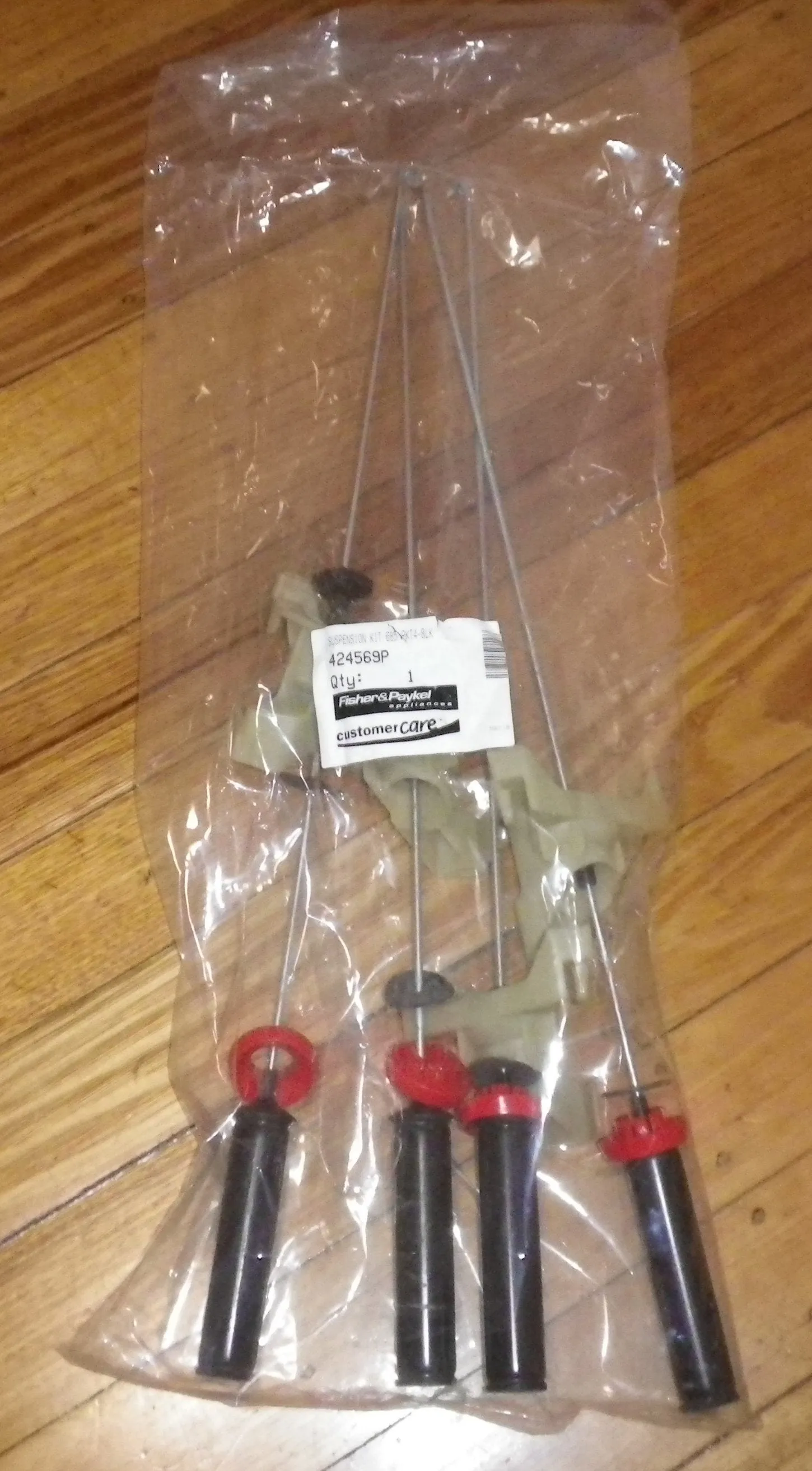 Fisher & Paykel Washing Machine Bowl Suspension Strut Kit - Part # FP424569P