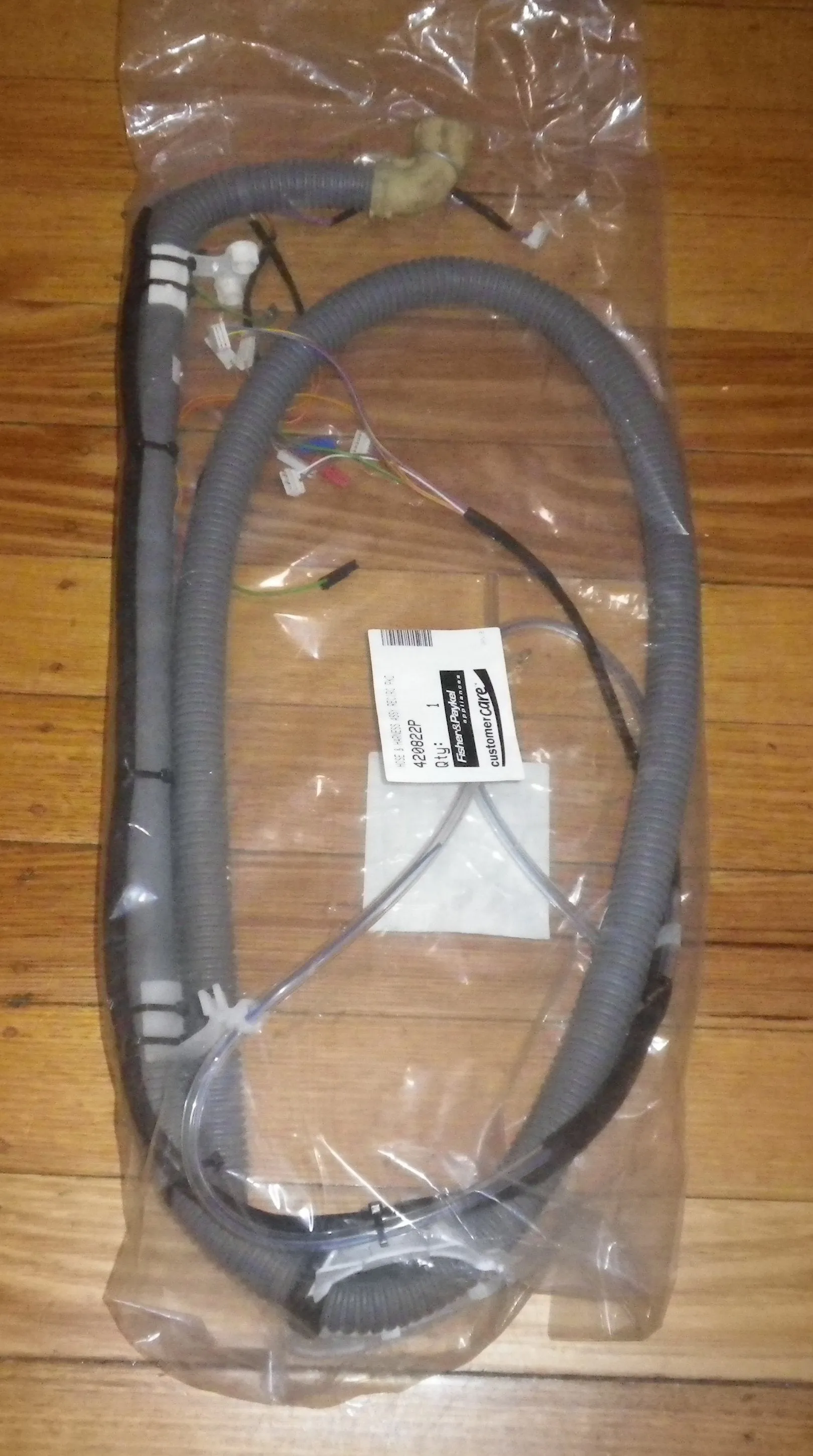 Fisher & Paykel Washing Machine Outlet Hose & Wiring Harness - Part # FP420822P