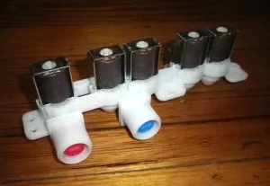 Fisher & Paykel WL8060P1 24Volt 5way Inlet Valve - Part # FP424887P