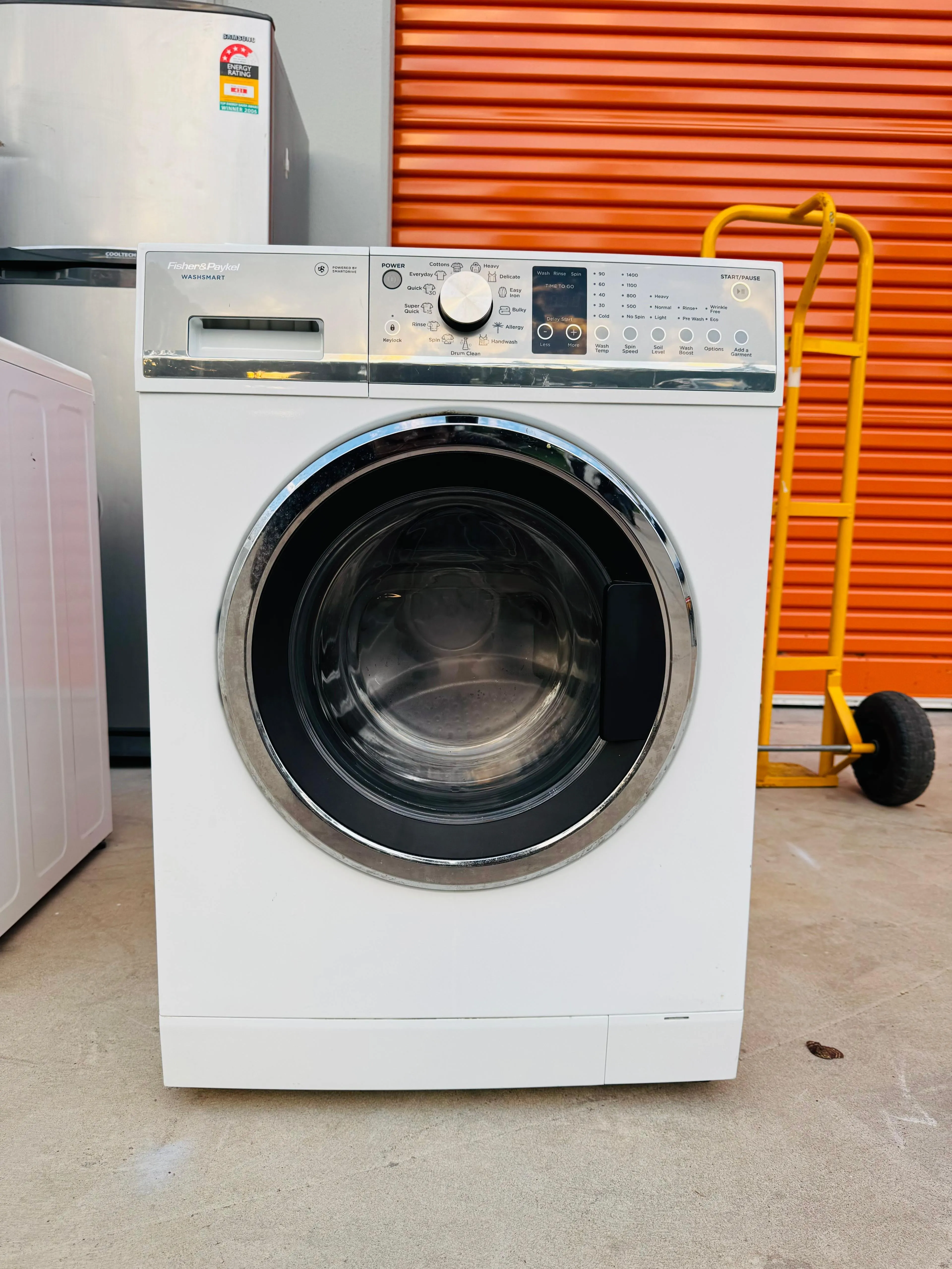 **FISHERS & PAYKEL 8.5 KGS TOP LOADER WASHING MACHINE**