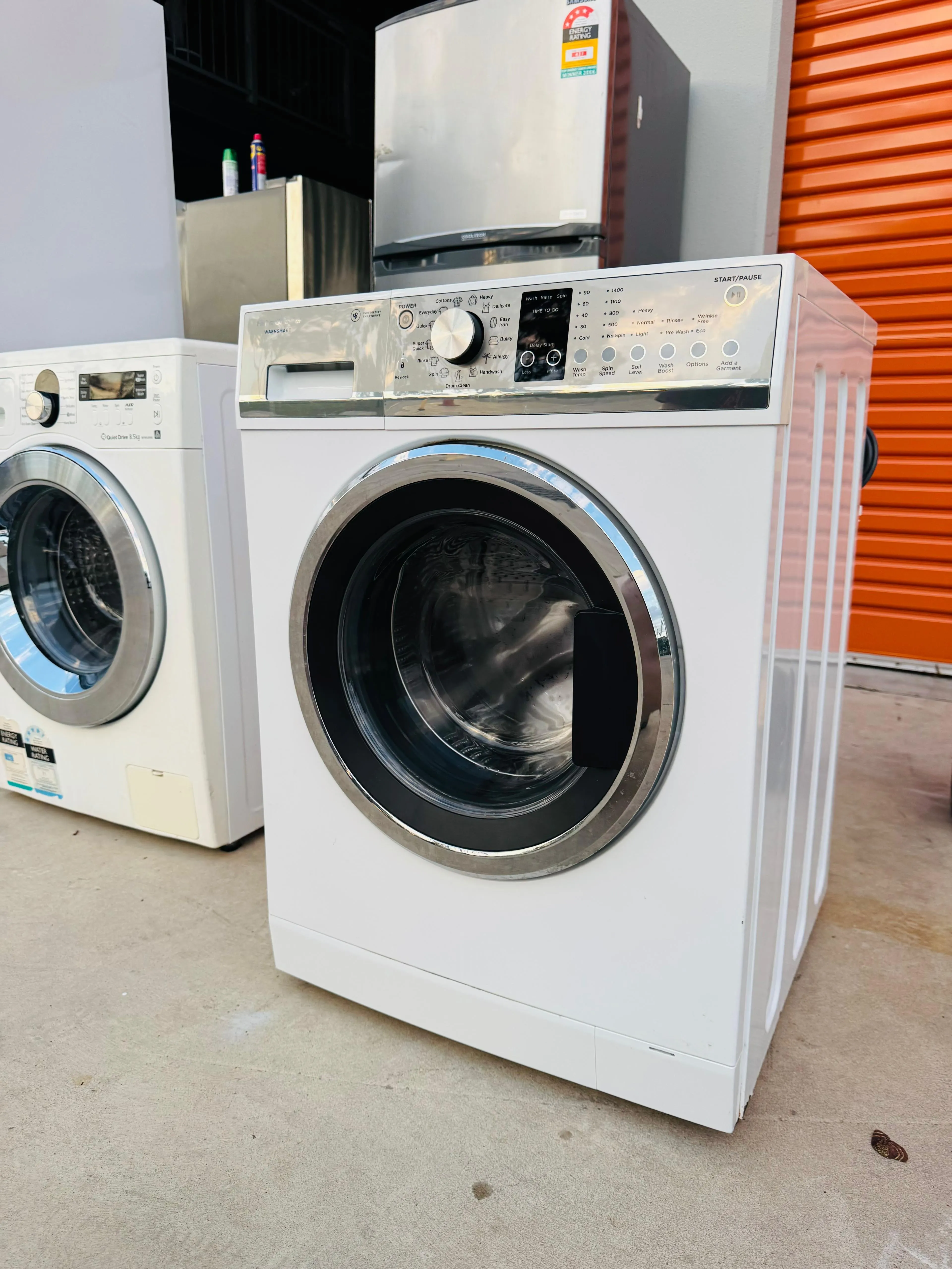 **FISHERS & PAYKEL 8.5 KGS TOP LOADER WASHING MACHINE**