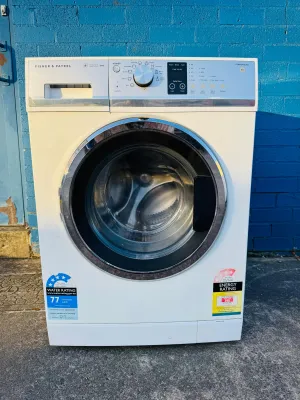 **FISHERS & PAYKEL 9KGS FRONT LOADER WASHING MACHINE**