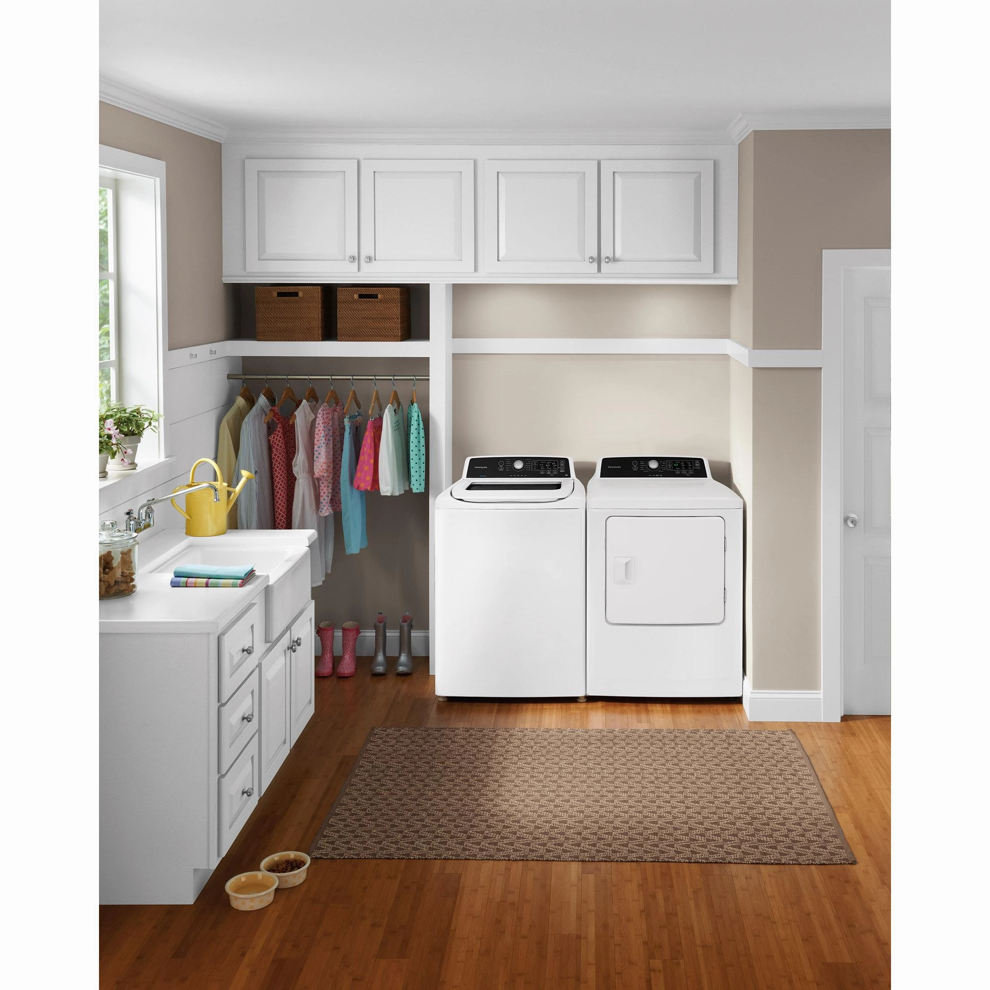 Frigidaire 6.7 cu. ft. Electric Dryer with Anti-Wrinkle CFRE4120SW