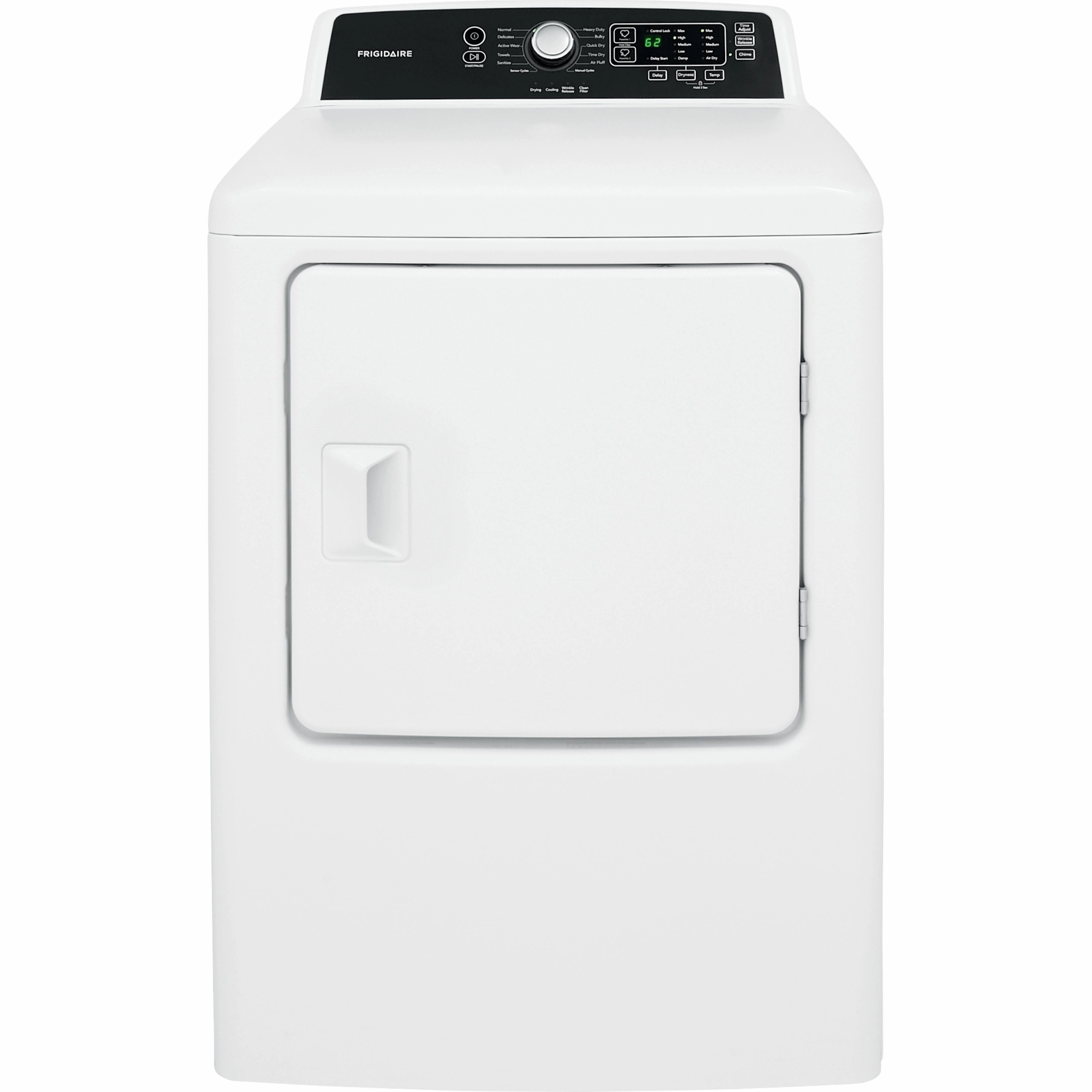 Frigidaire 6.7 cu. ft. Electric Dryer with Anti-Wrinkle CFRE4120SW
