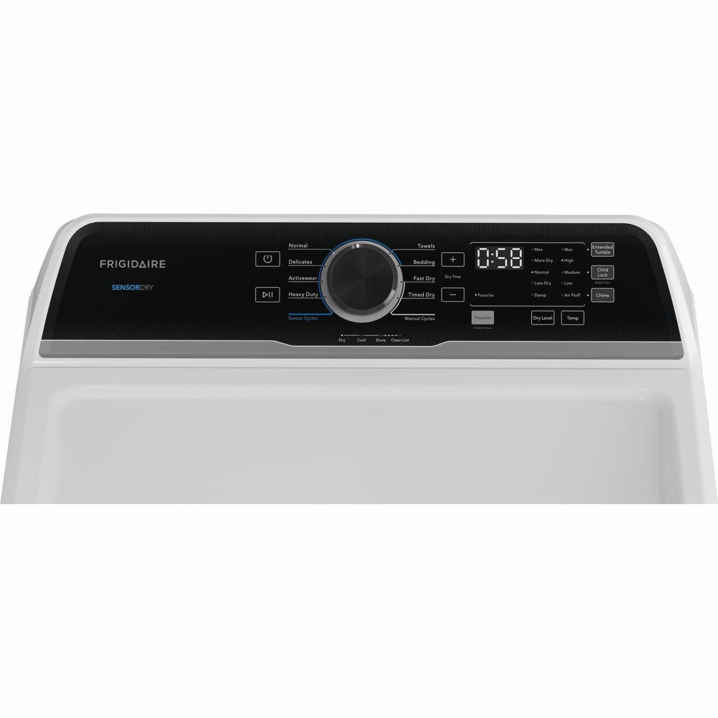 Frigidaire 7.0 cu. ft. Electric Dryer FLVE752CBW
