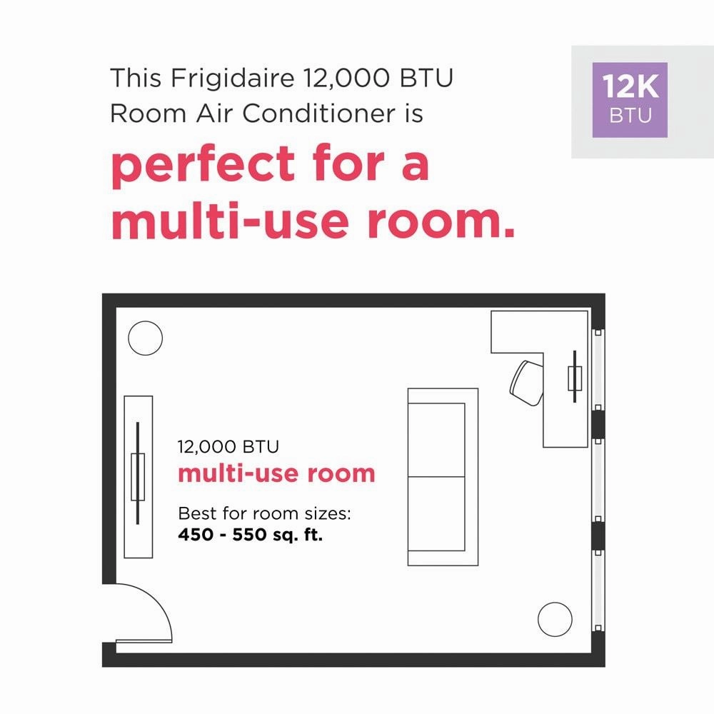 Frigidaire FHTC123WB1 12,000 Btu Through The Wall Room Air Conditioner