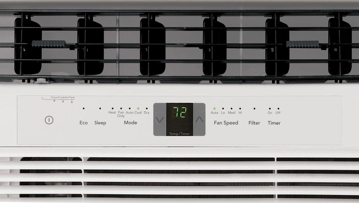 Frigidaire FHWE182WA2 Frigidaire 18,500 Btu Window Air Conditioner With Supplemental Heat And Slide Out Chassis