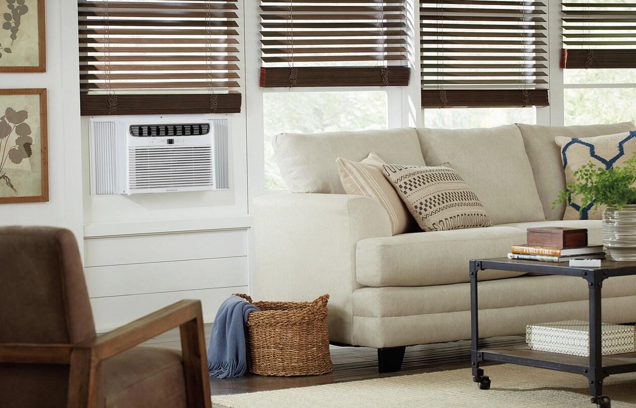 Frigidaire FHWE182WA2 Frigidaire 18,500 Btu Window Air Conditioner With Supplemental Heat And Slide Out Chassis