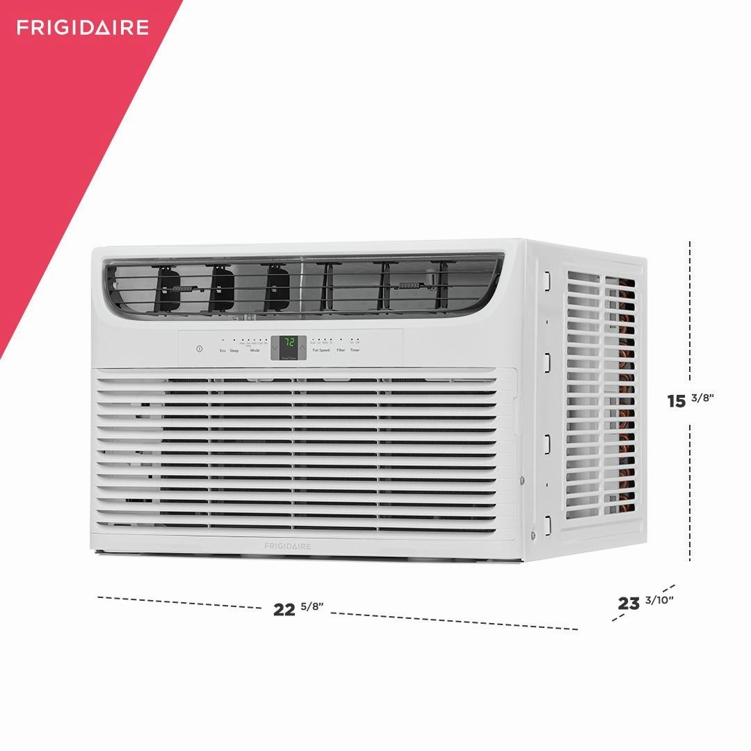 Frigidaire FHWH082WA1 Frigidaire 8,000 Btu Window Air Conditioner With Supplemental Heat And Slide Out Chassis
