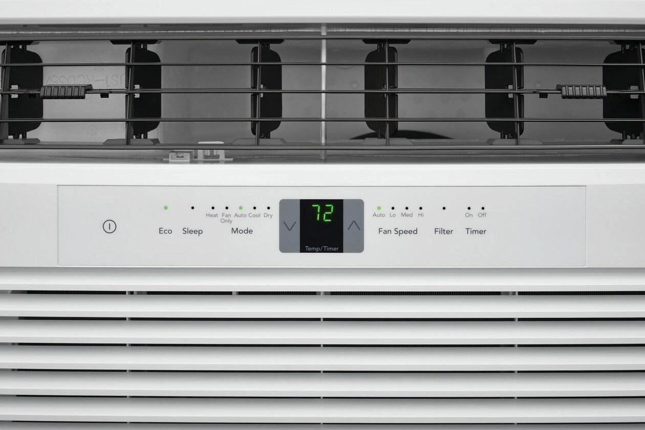 Frigidaire FHWH082WA1 Frigidaire 8,000 Btu Window Air Conditioner With Supplemental Heat And Slide Out Chassis